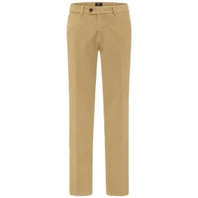 Fynch-Hatton Trousers Zambia Pima Power stretch 1120-2805 Casual Fit Yellow