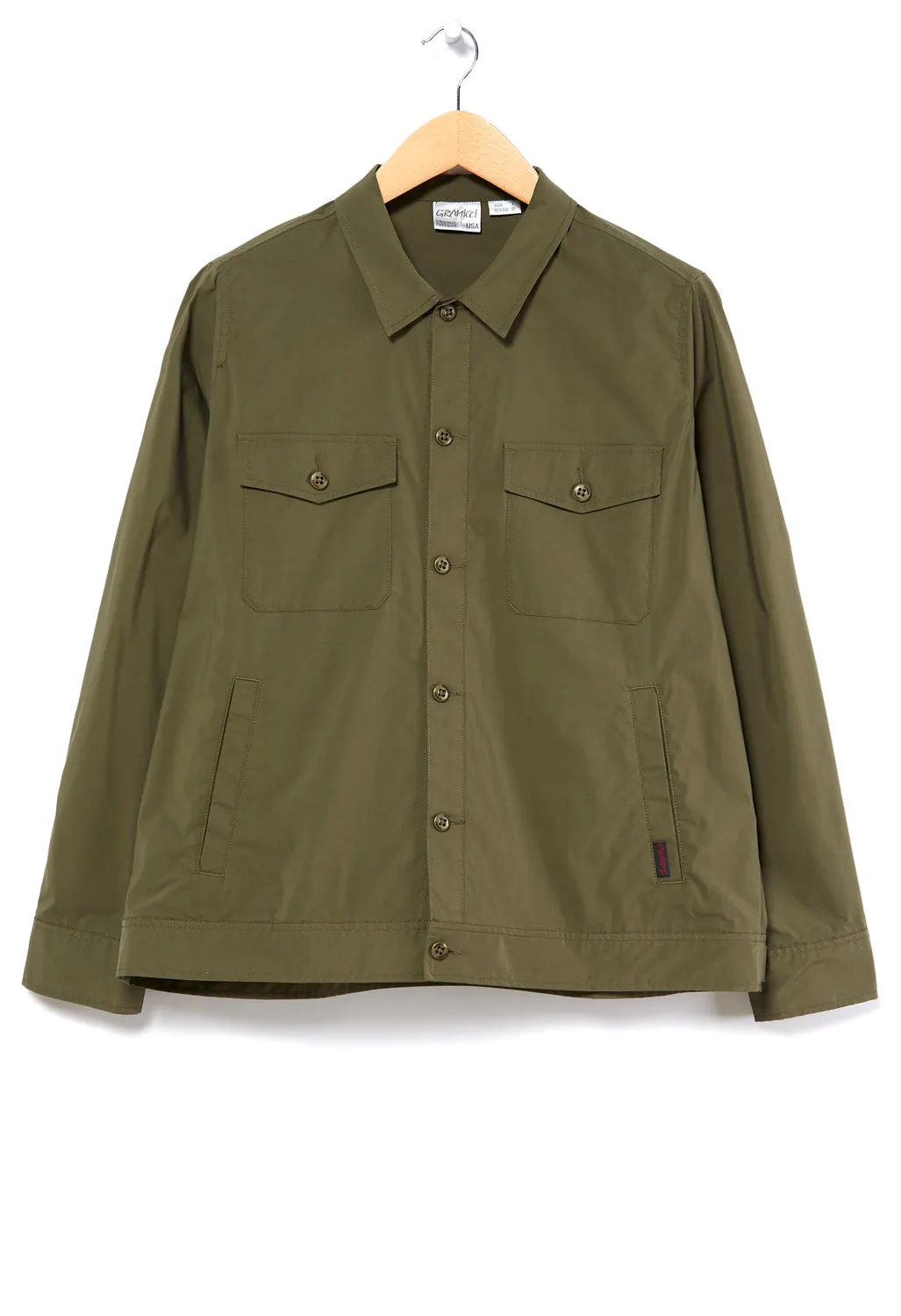 Gramicci Faded Bedrock Men's Jacket - Olive