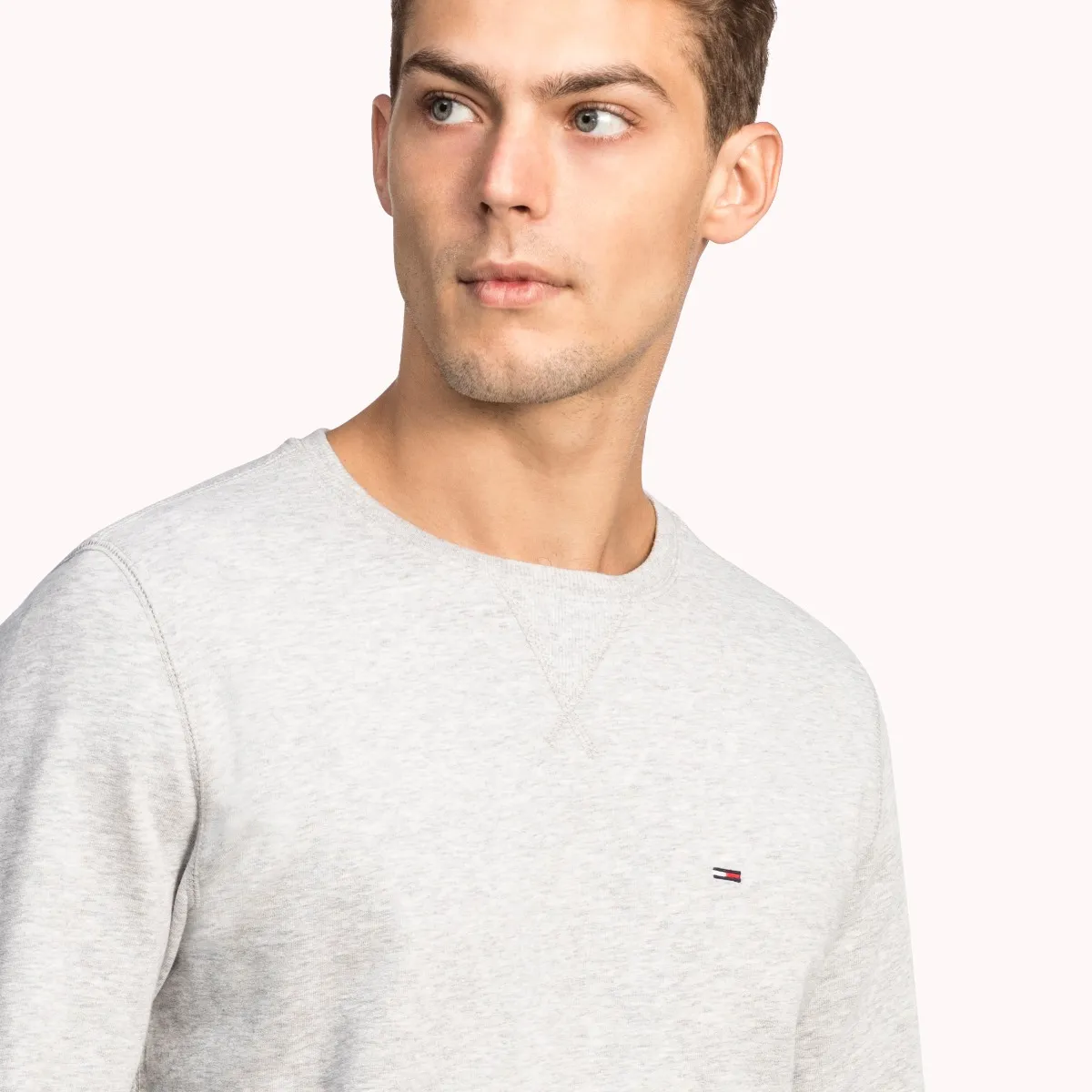 Grey Essential Sweatshirt | Sweatshirts & Hoodies | Tommy Hilfiger