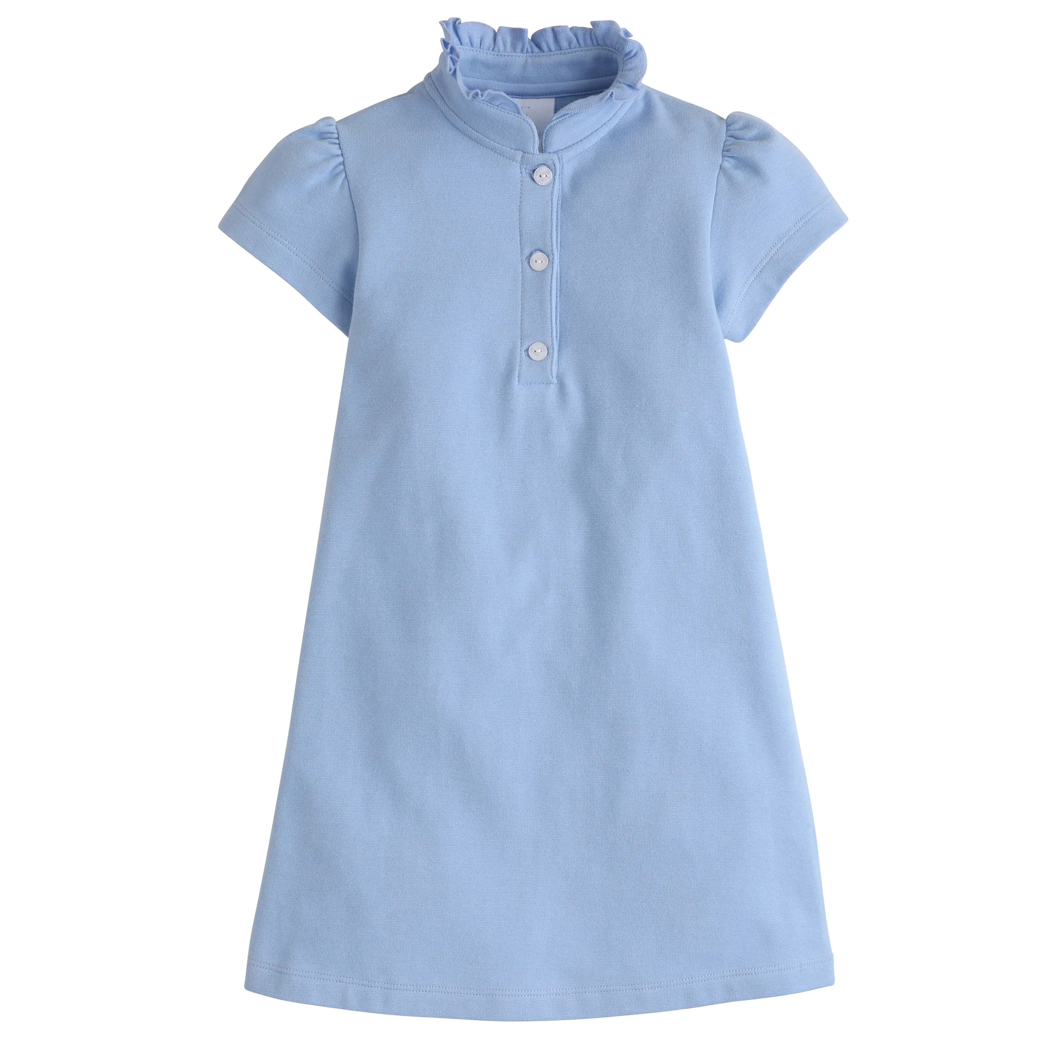 Hastings Polo Dress - Light Blue