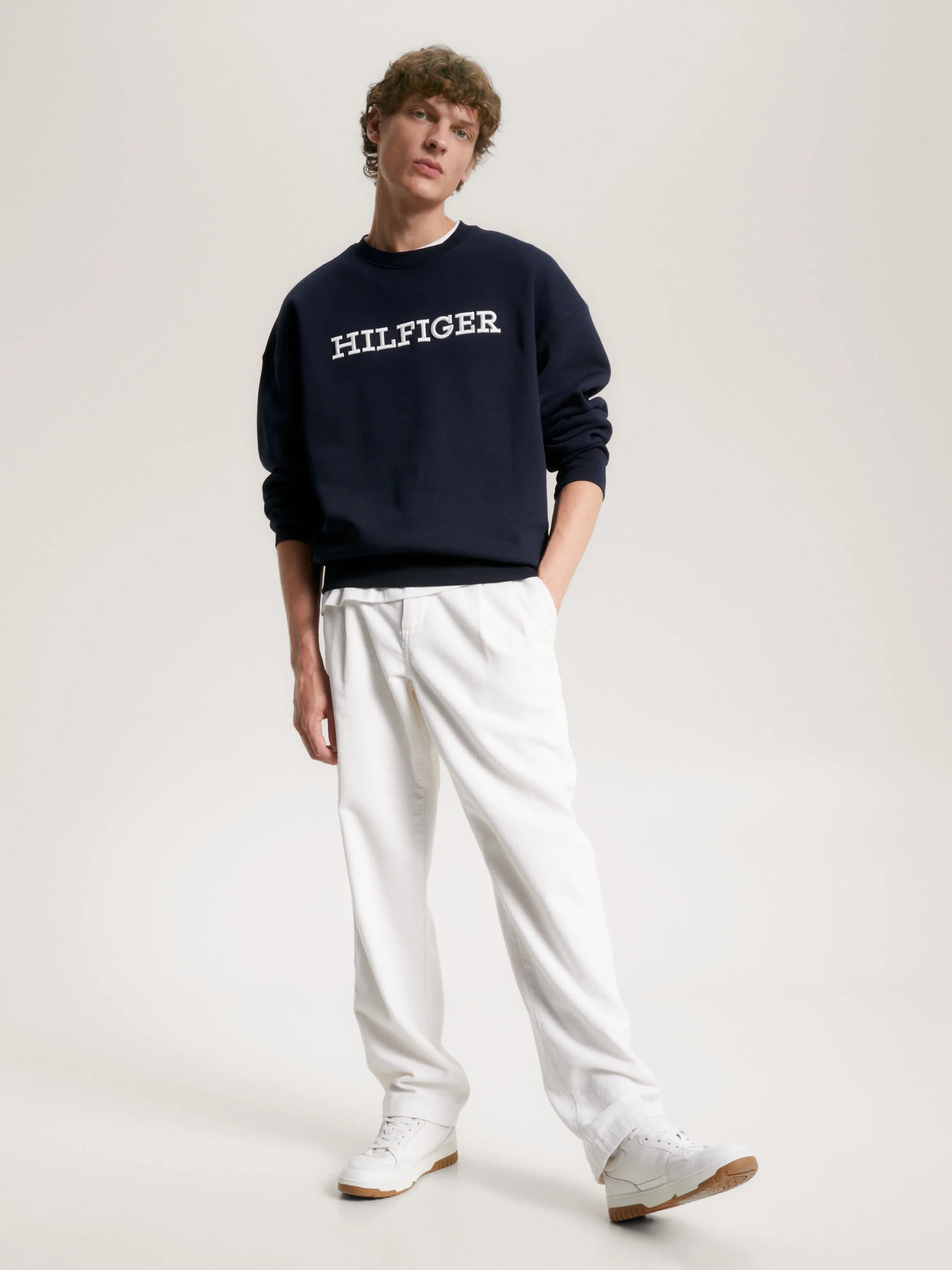 Hilfiger Monotype Archive Fit Sweatshirt | Sweatshirts & Hoodies | Tommy Hilfiger