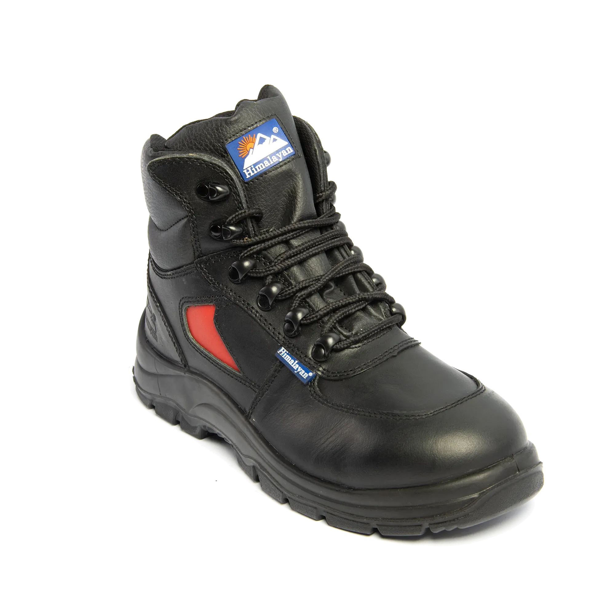 Himalayan 3414 S1P/SRC Black/Red Safety Boot