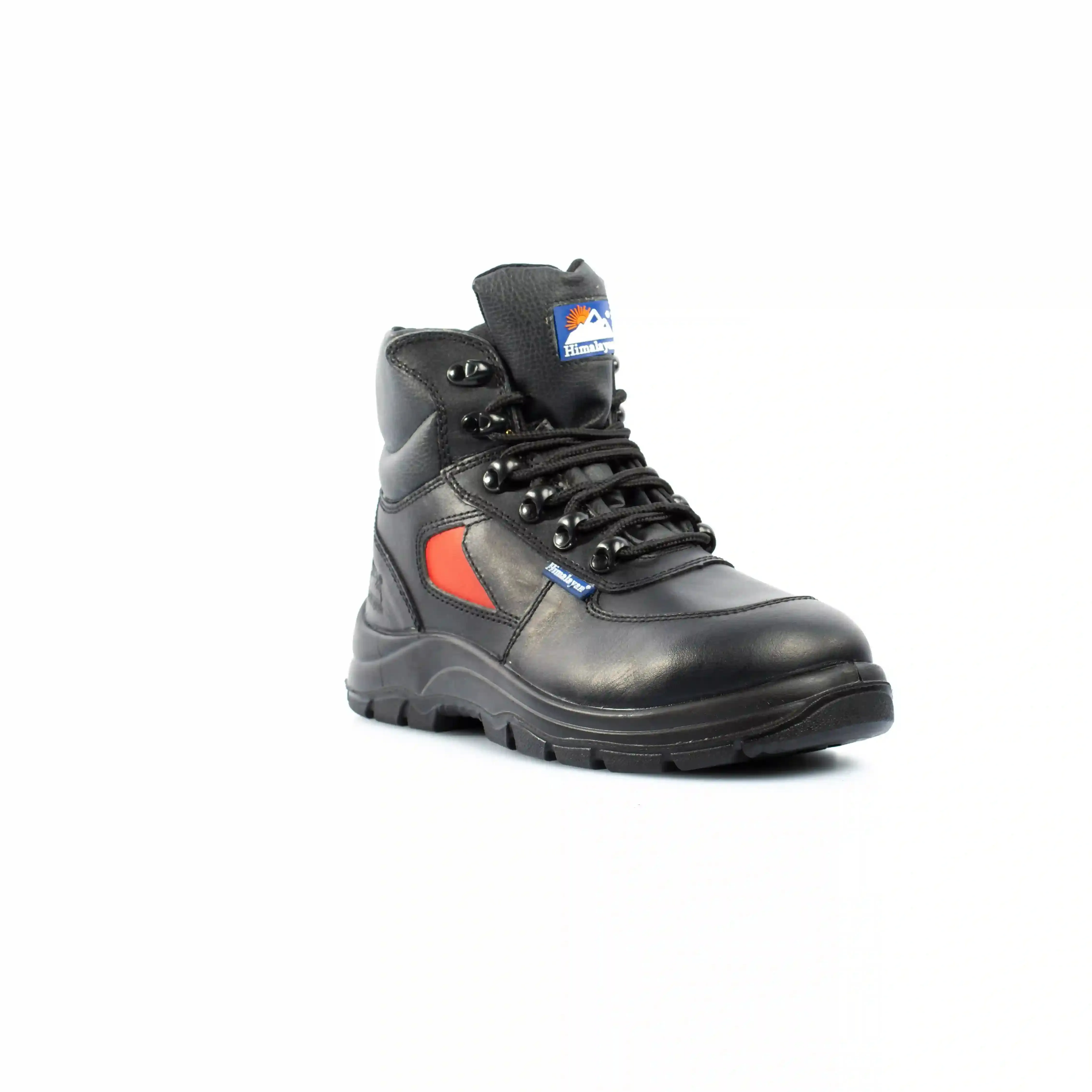 Himalayan 3414 S1P/SRC Black/Red Safety Boot