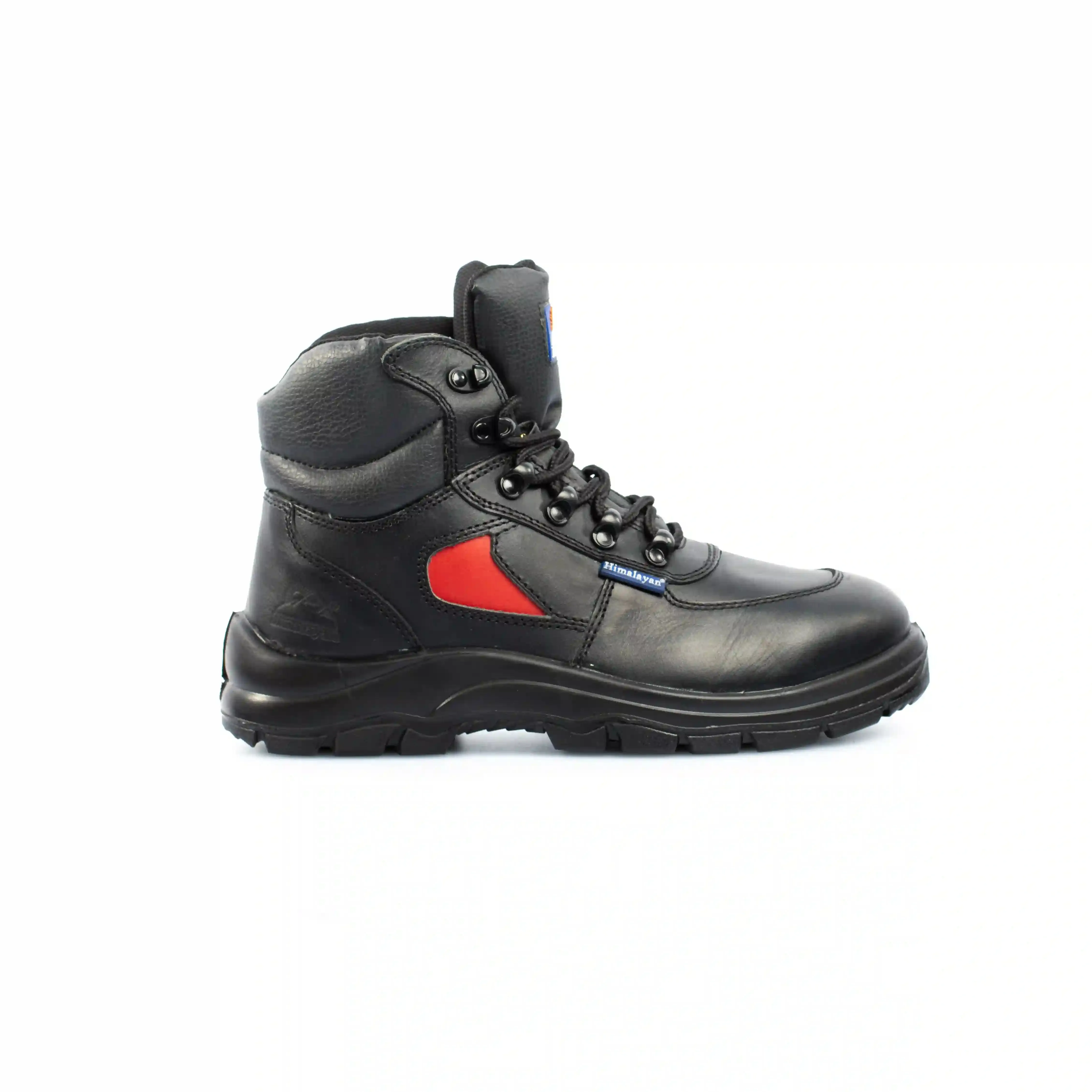 Himalayan 3414 S1P/SRC Black/Red Safety Boot