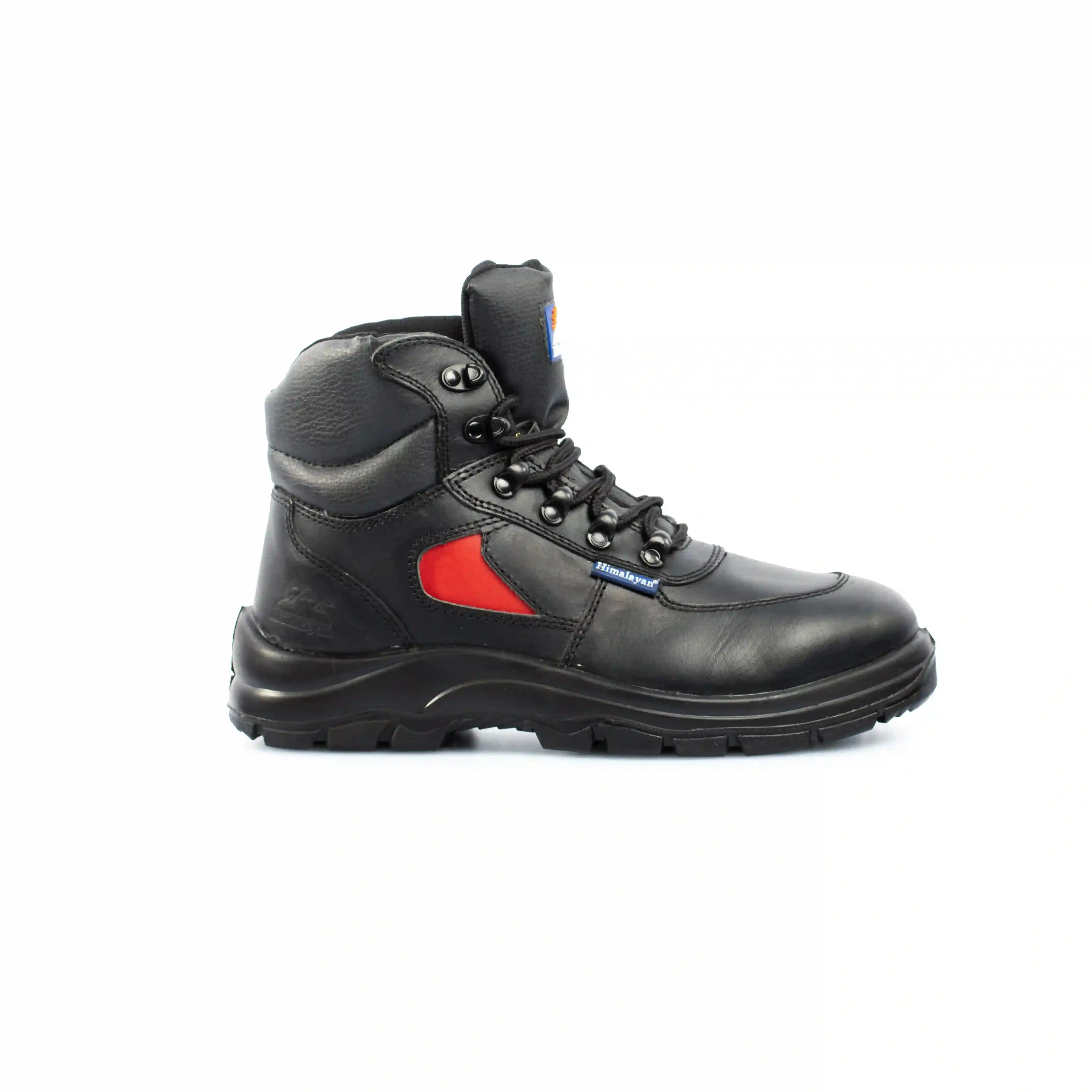 Himalayan 3414 S1P/SRC Black/Red Safety Boot