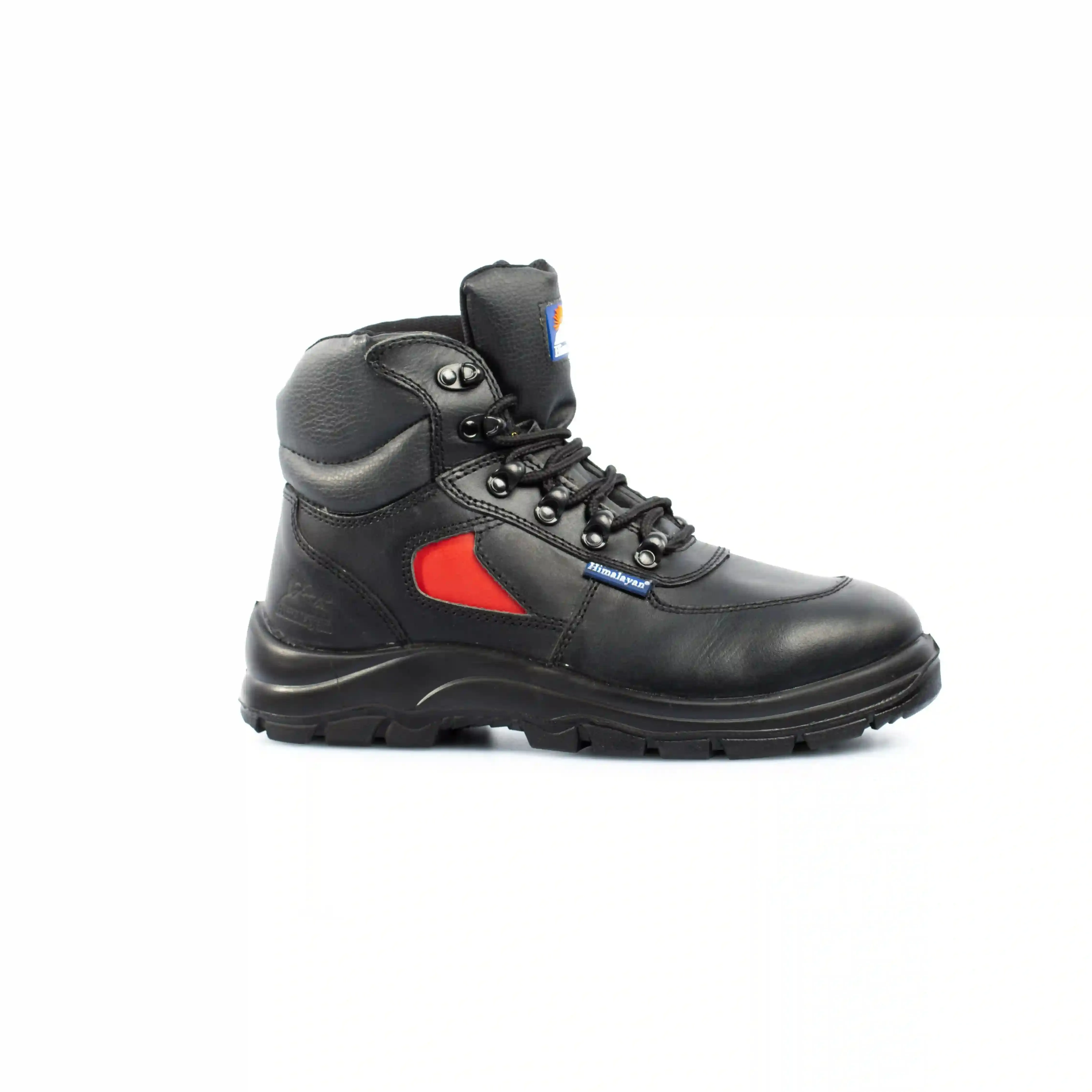 Himalayan 3414 S1P/SRC Black/Red Safety Boot