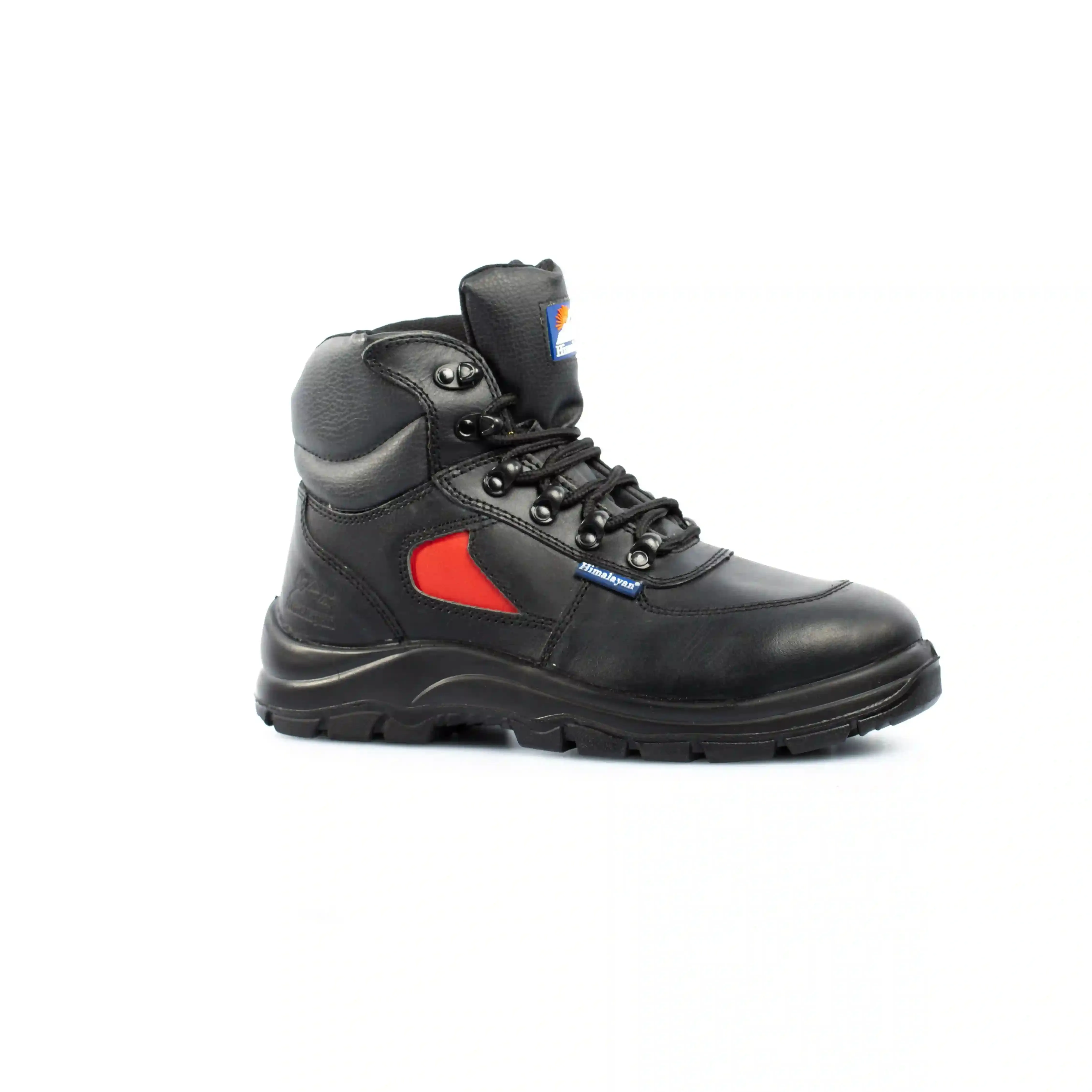 Himalayan 3414 S1P/SRC Black/Red Safety Boot