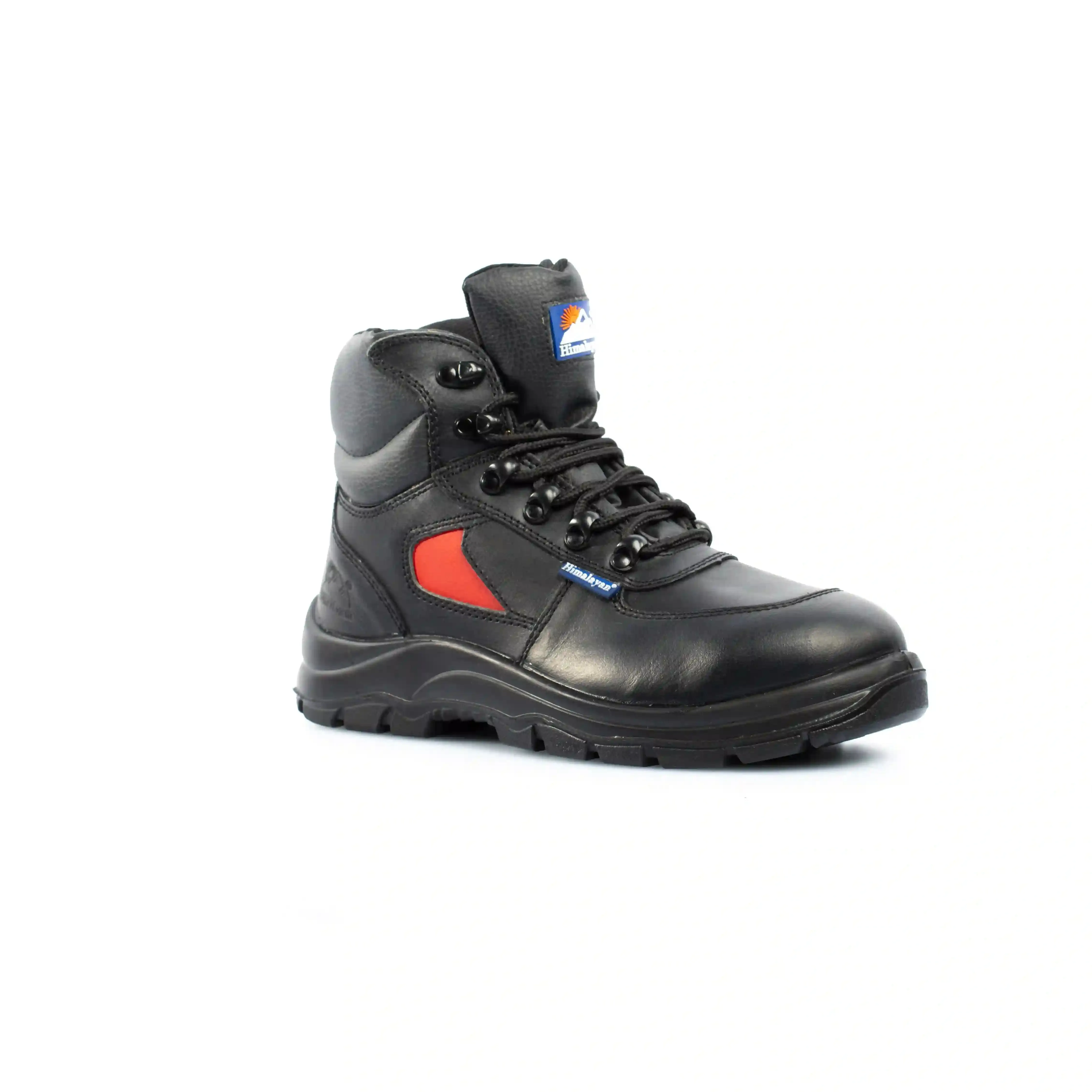 Himalayan 3414 S1P/SRC Black/Red Safety Boot