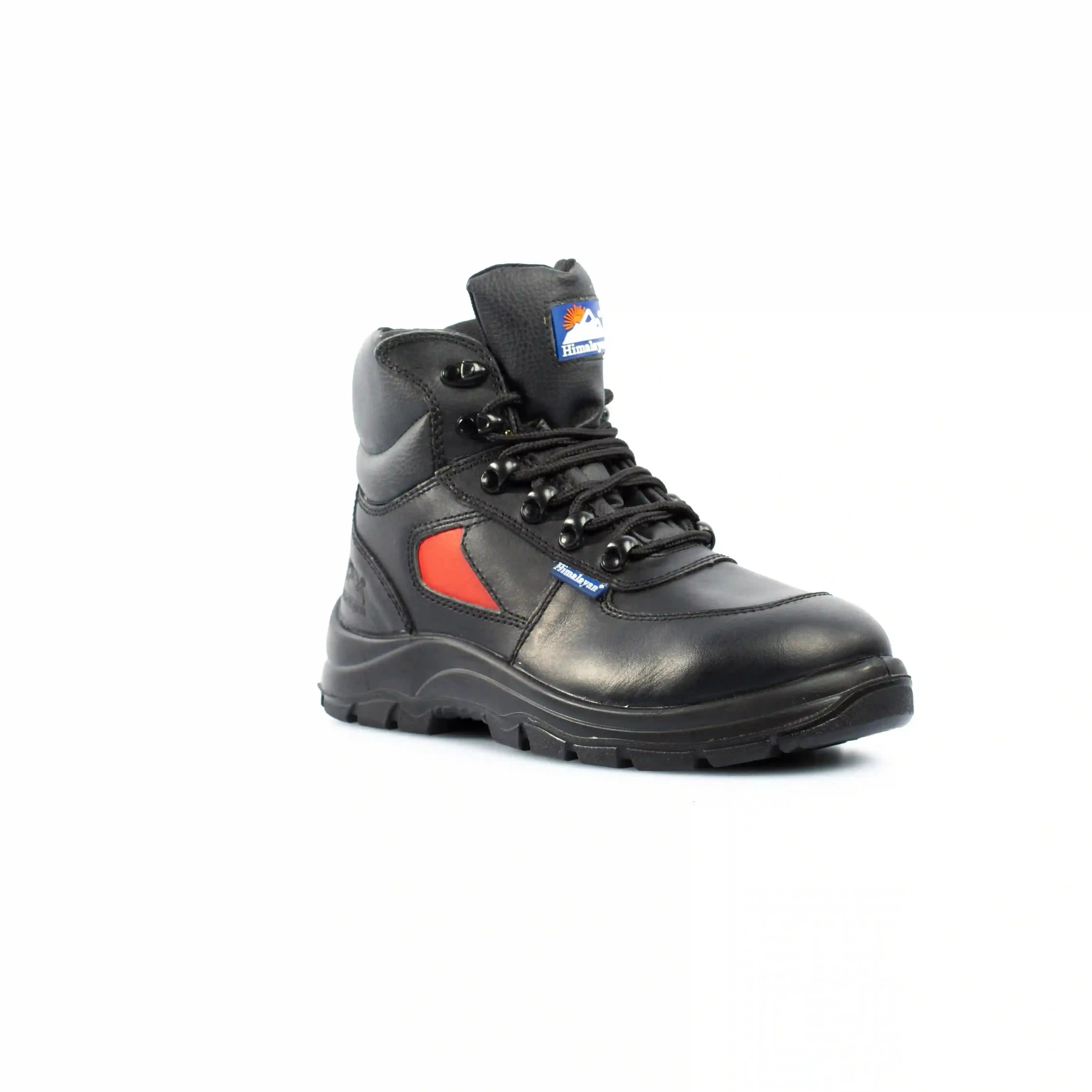 Himalayan 3414 S1P/SRC Black/Red Safety Boot