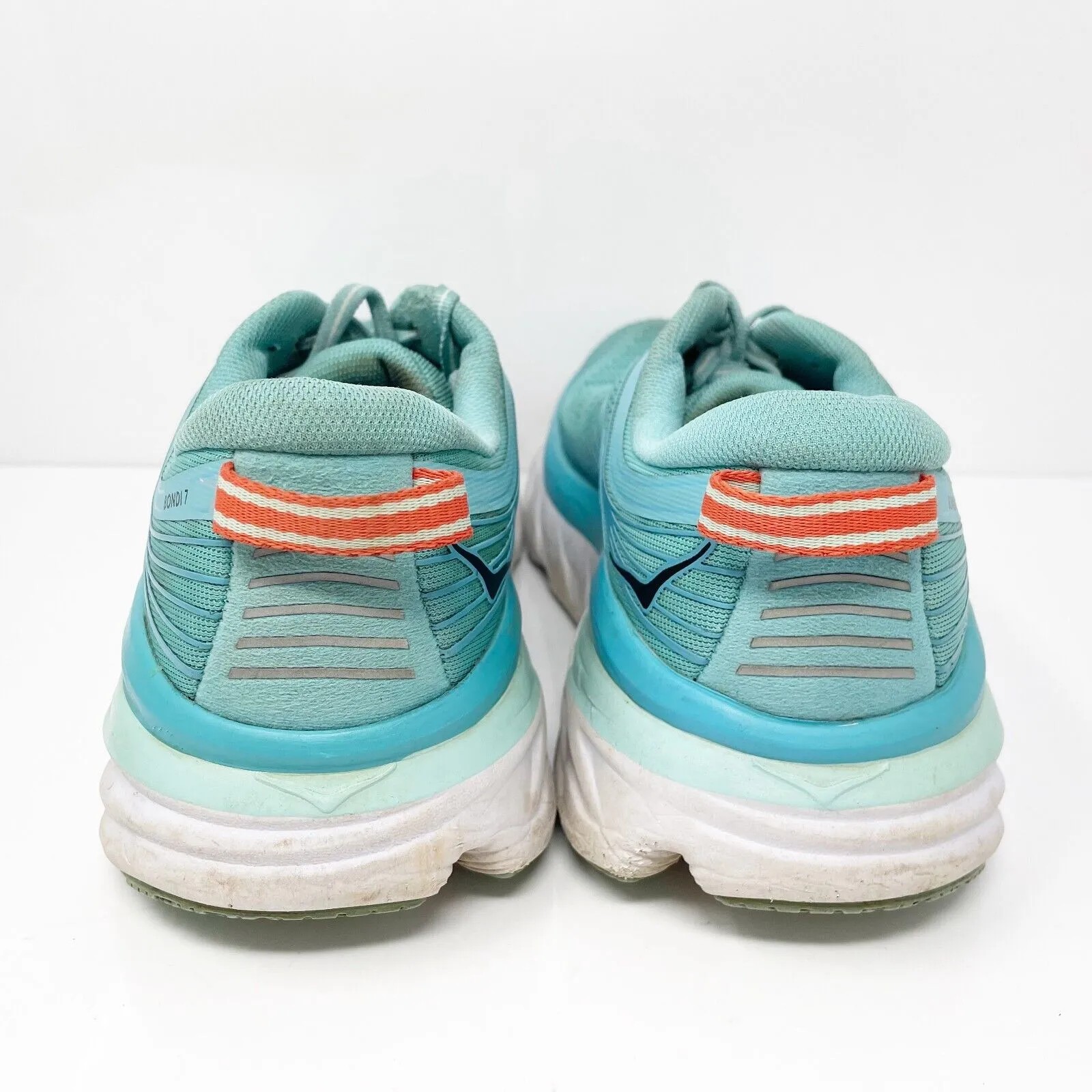 Hoka One One Womens Bondi 7 1110519 AEBL Blue Running Shoes Sneakers Size 8