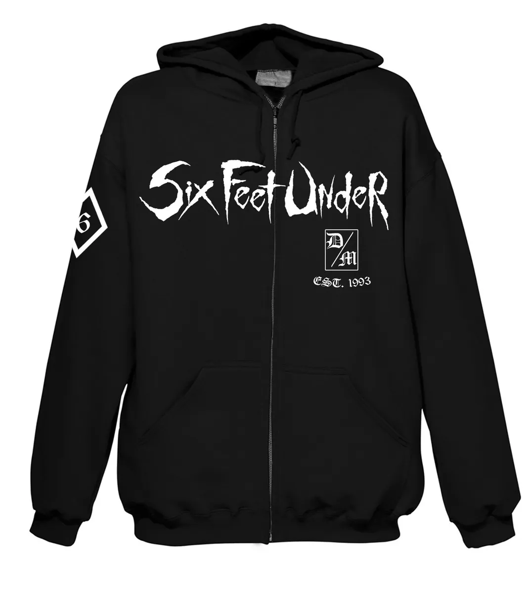 hoodie men Six Feet Under - Death Metal - ART WORX - 088096-001  -  Metal-shop