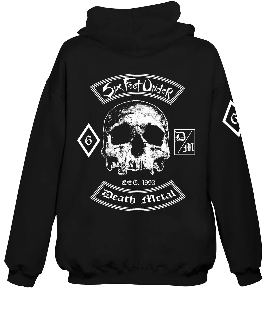 hoodie men Six Feet Under - Death Metal - ART WORX - 088096-001  -  Metal-shop