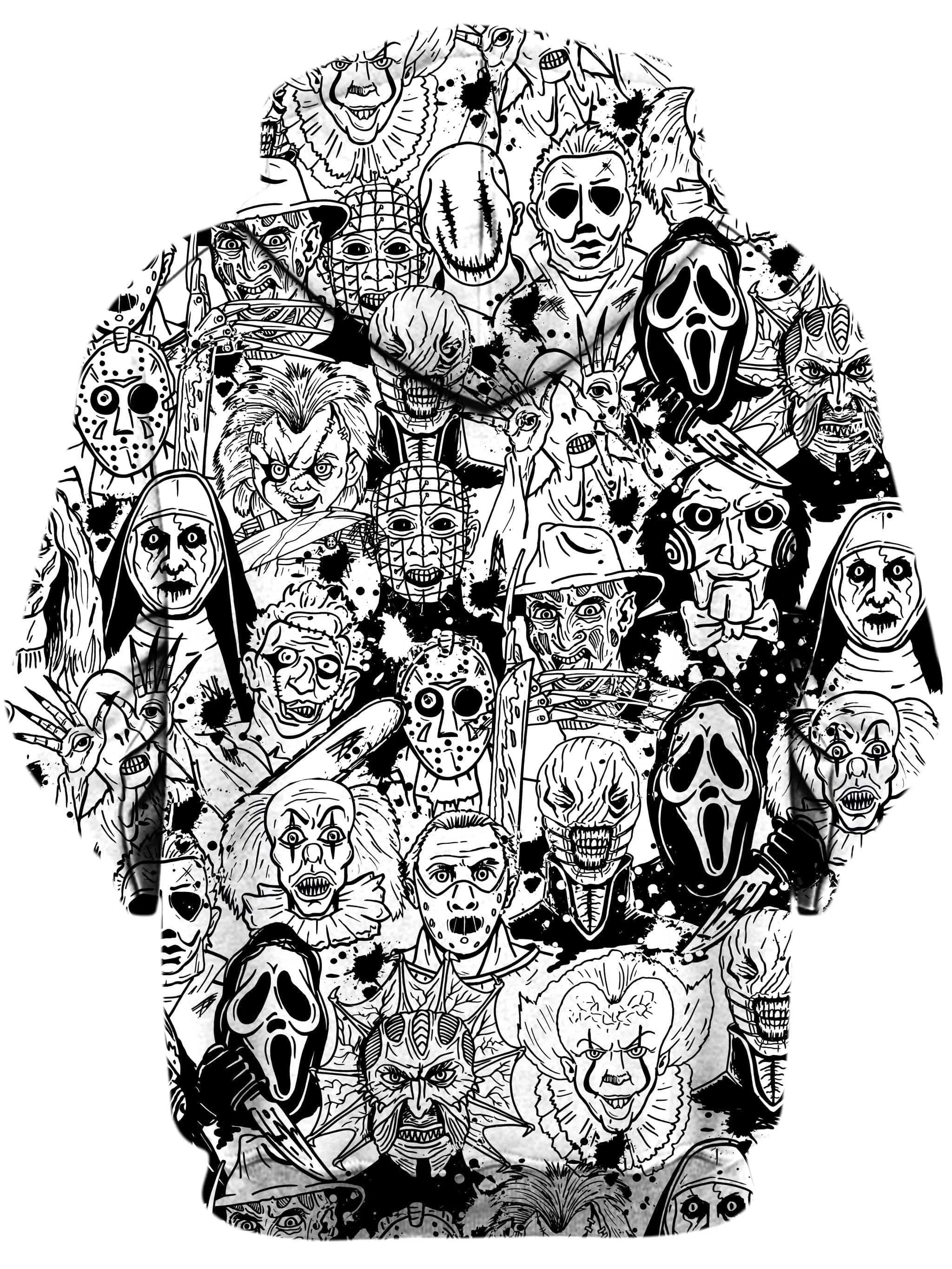 Horror Villains Unisex Hoodie (Clearance)