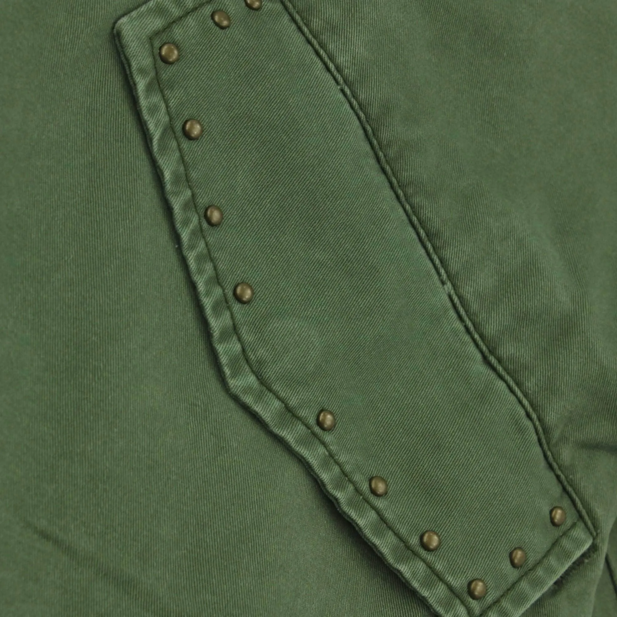 Hush Khaki Lightweight Canvas Jacket