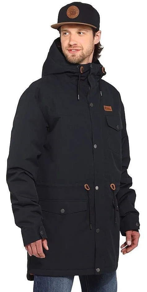 jacket Horsefeathers Preston - Plain Black - men´s