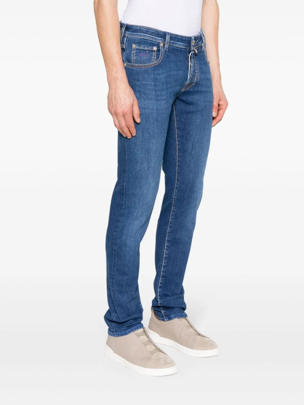 Jacob Cohen    Jacob Cohen Nick Slim Fit Denim Jeans