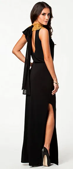 Joy Halter Maxi Dress