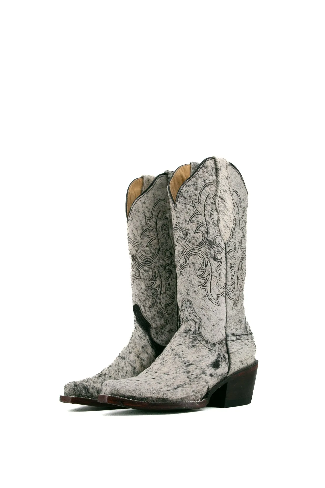 Katherine Cowhide Snip Toe Cowgirl Boot Size 6 Box RF9 FINAL SALE