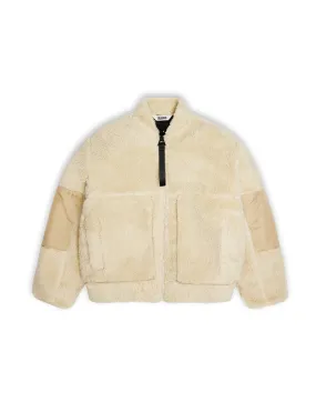 Kofu Fleece Bomber Jacket Sand | Rains | Watch Wear