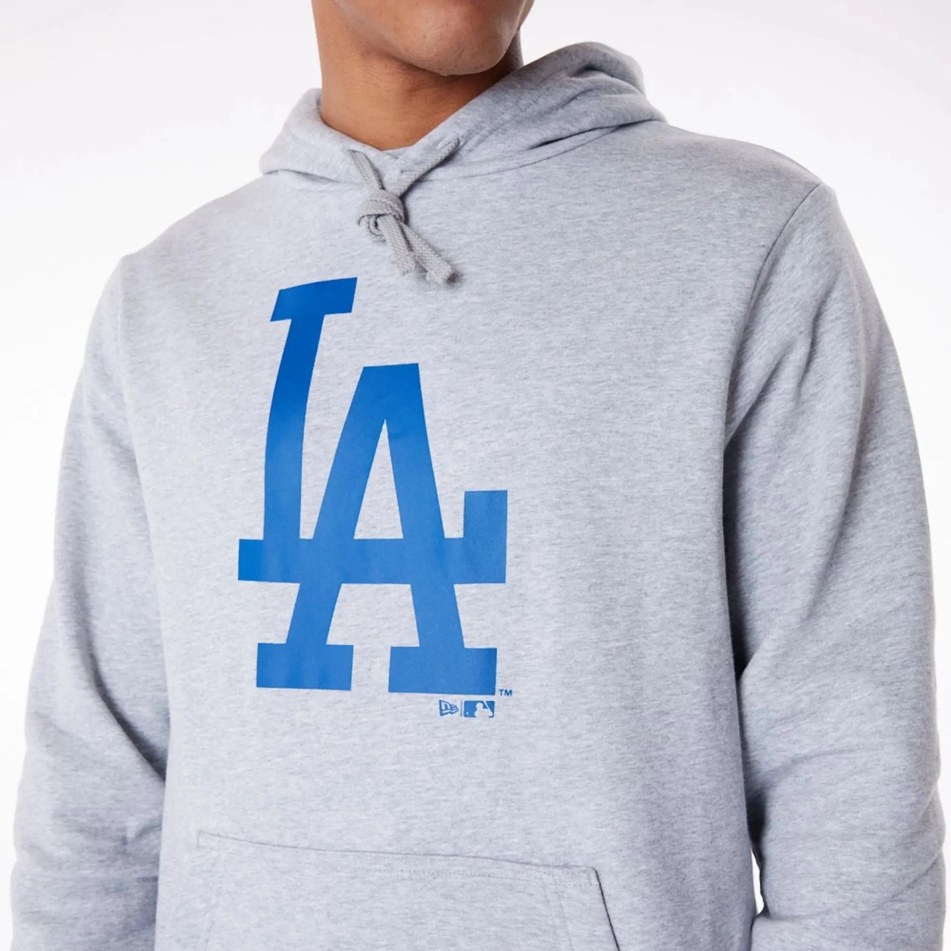 LA Dodgers MLB Regular Grey Pullover Hoodie