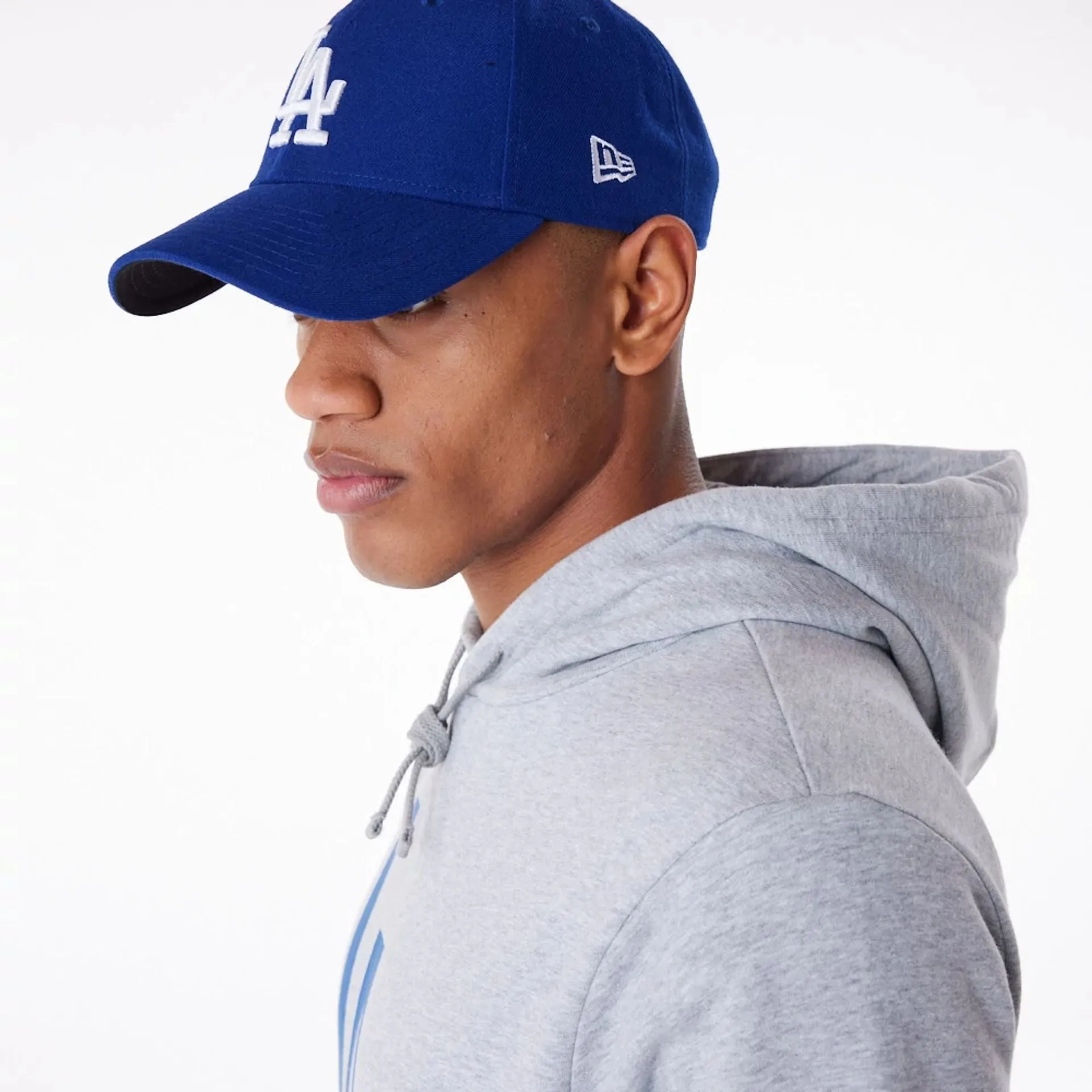 LA Dodgers MLB Regular Grey Pullover Hoodie