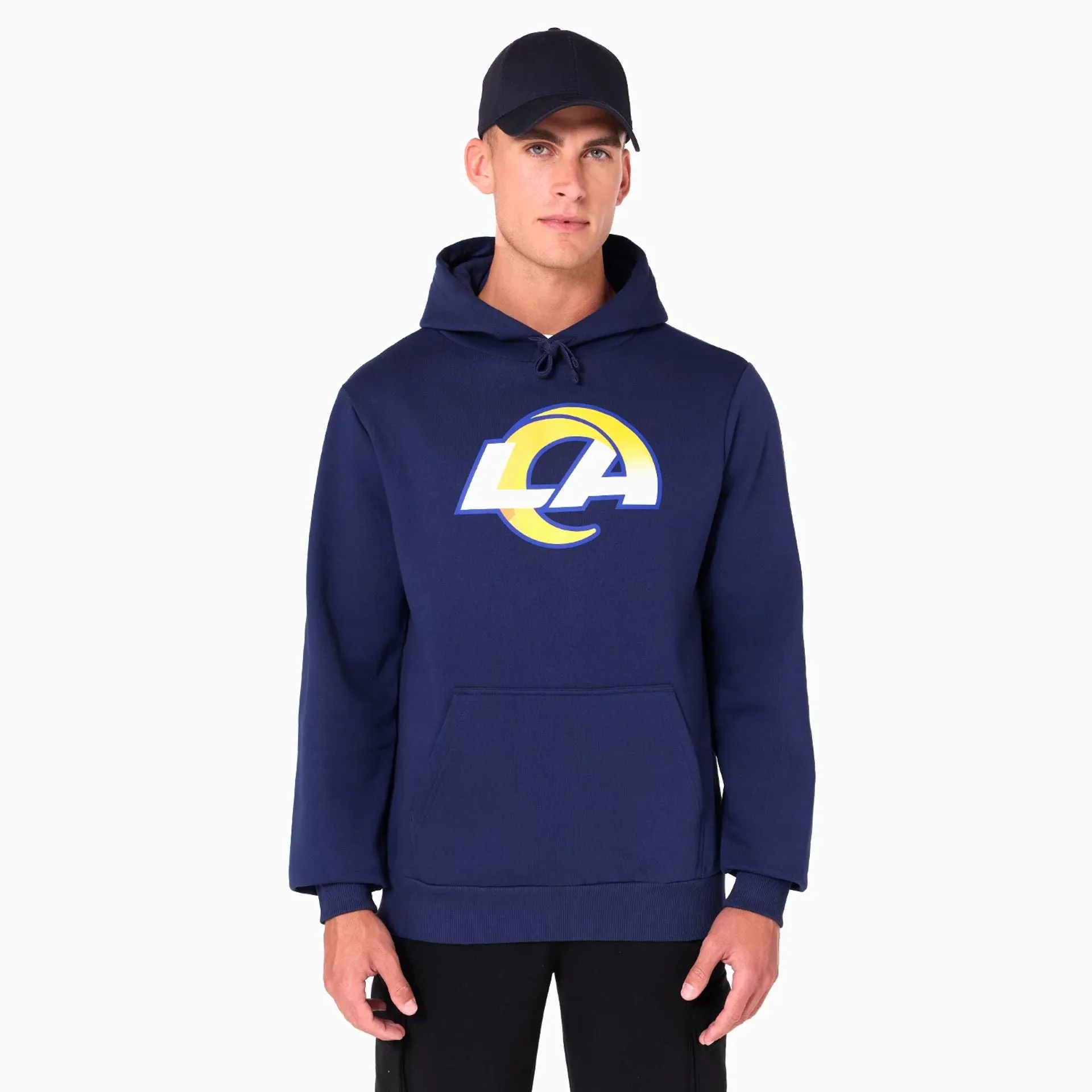 LA Rams NFL Navy Pullover Hoodie