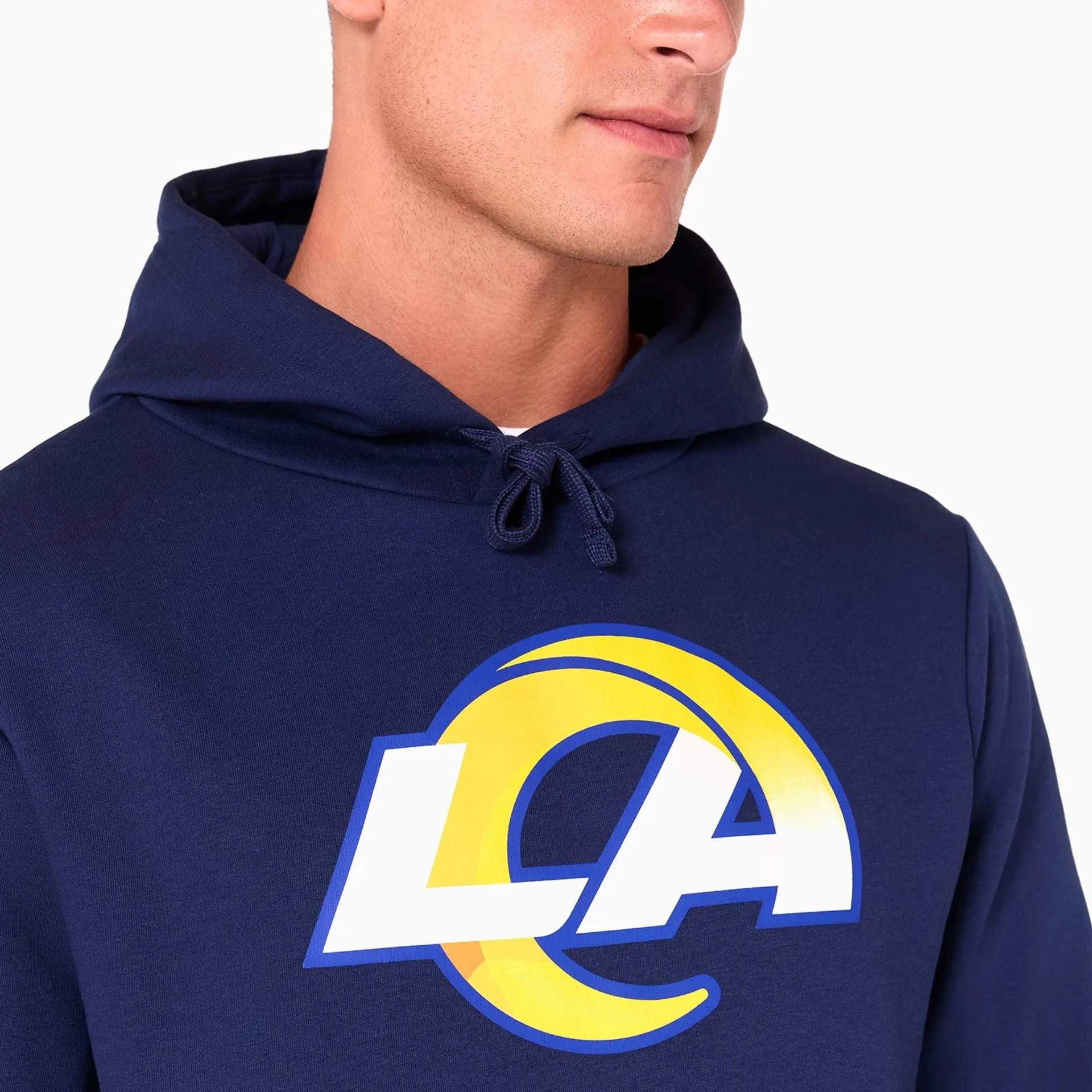 LA Rams NFL Navy Pullover Hoodie