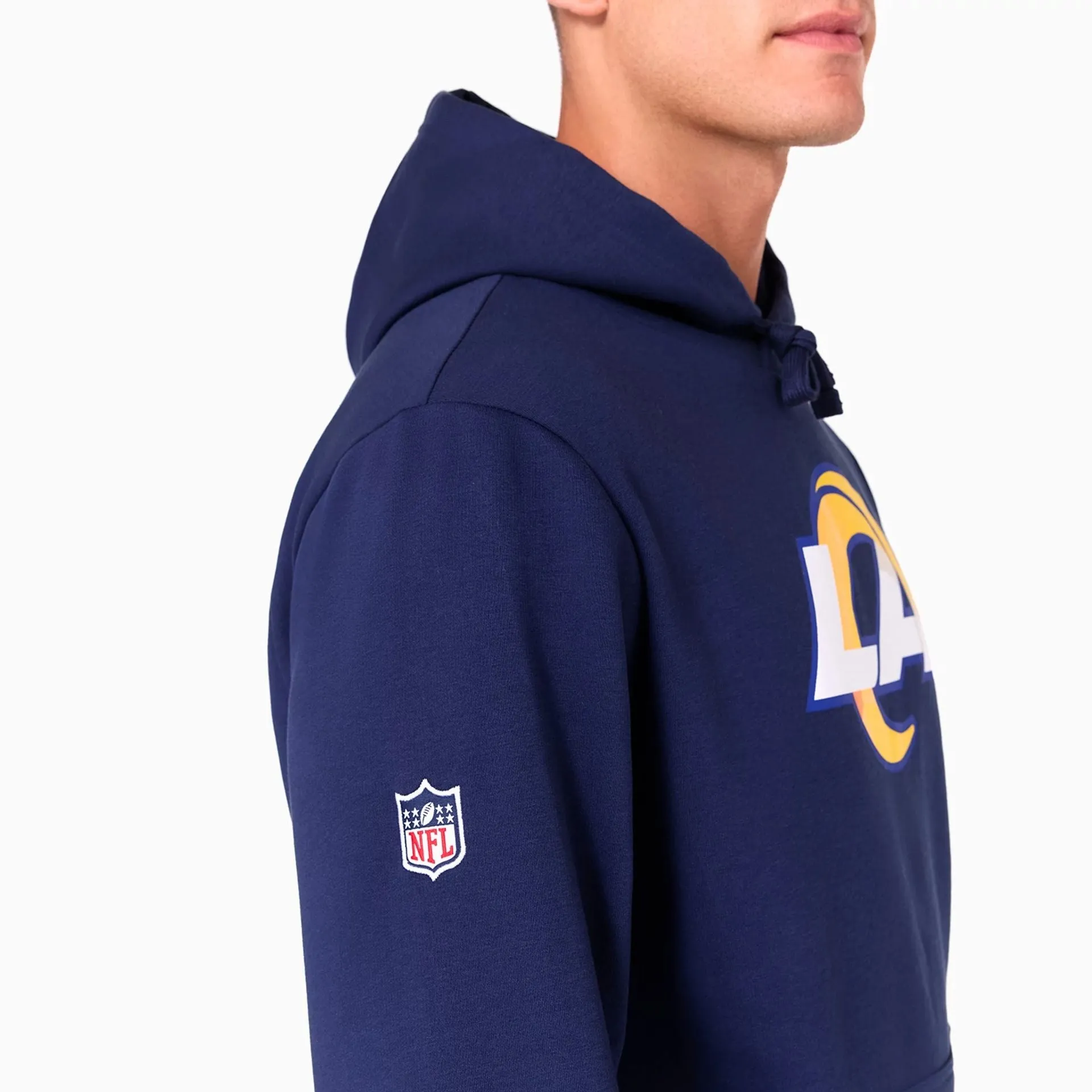 LA Rams NFL Navy Pullover Hoodie