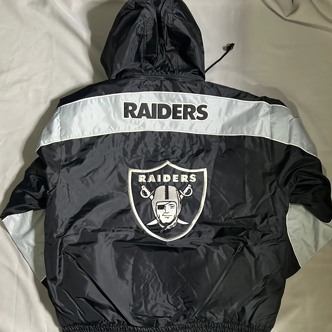 Las Vegas Raiders NFL Zip Up Hooded Jacket