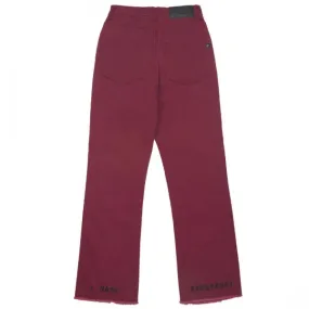 Lazy Oaf x Daria Women I Hate Everybody Jeans (burgundy)