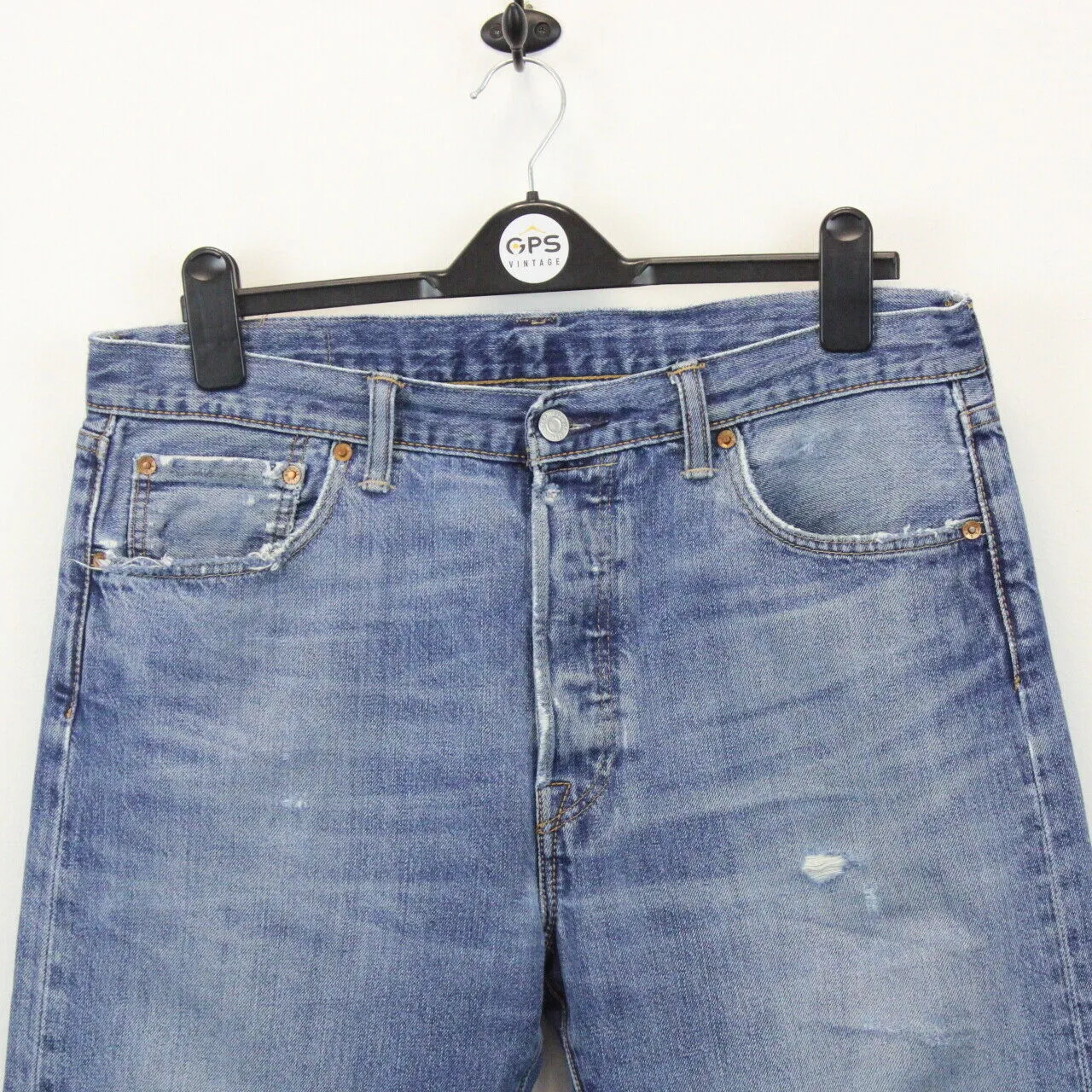 LEVIS 501 Jeans Mid Blue | W36 L30