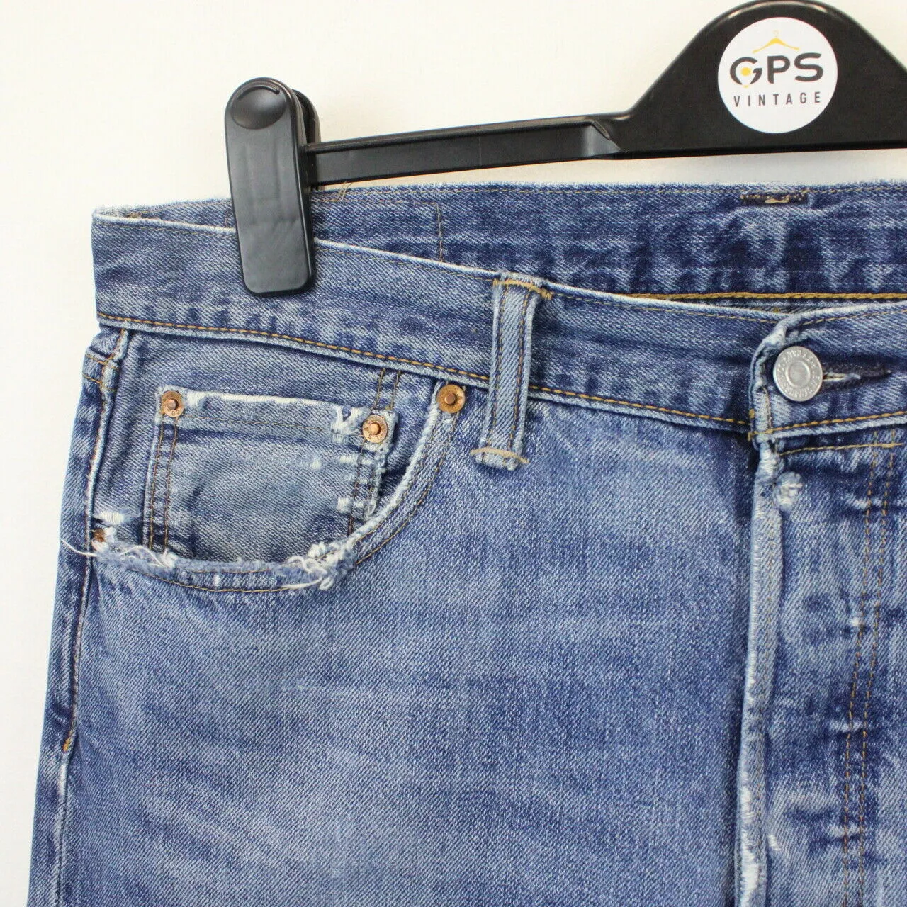 LEVIS 501 Jeans Mid Blue | W36 L30