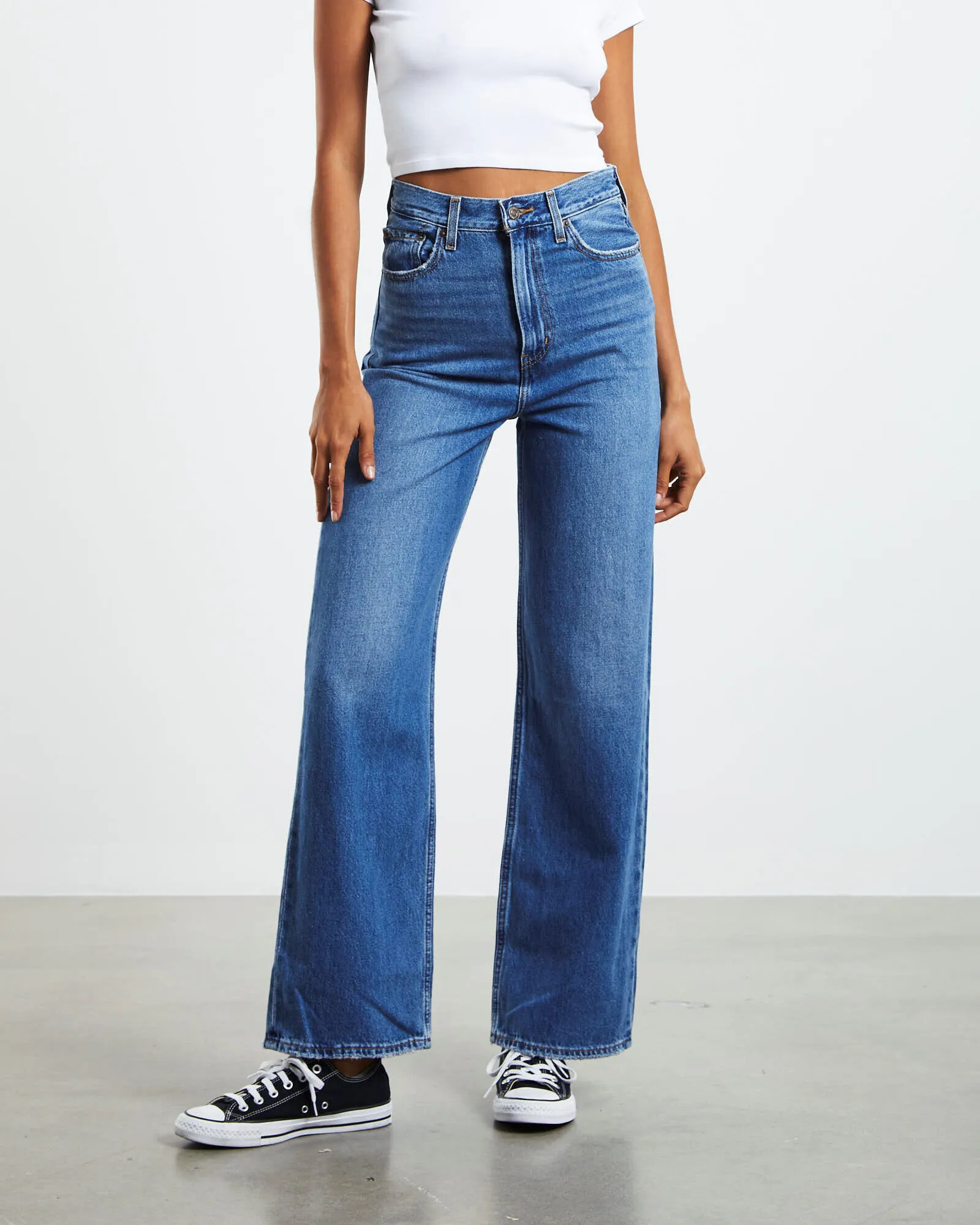 Levis High Loose Jeans Are You Ready Blue