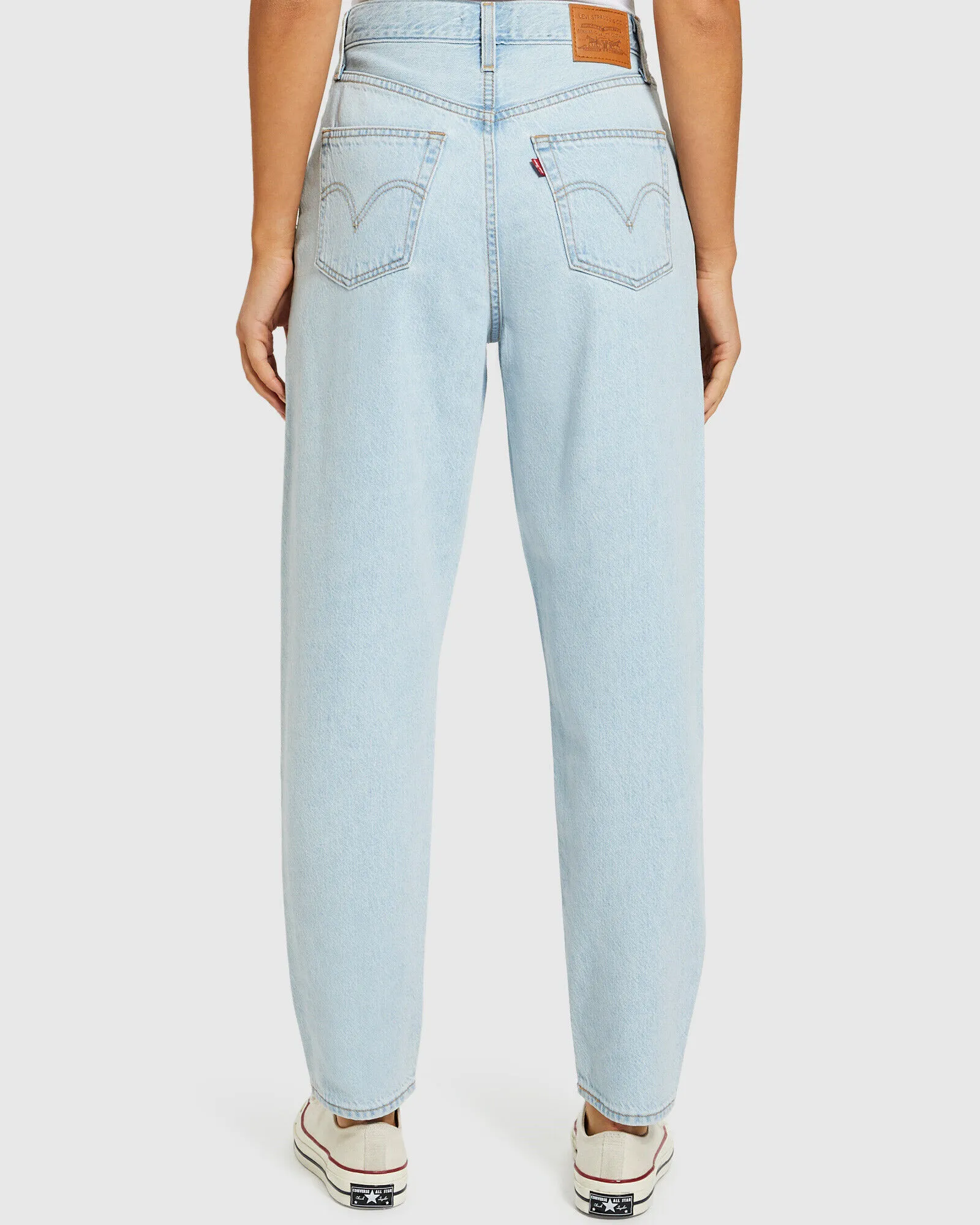 Levis High Loose Taper Jeans Love Is Love Blue