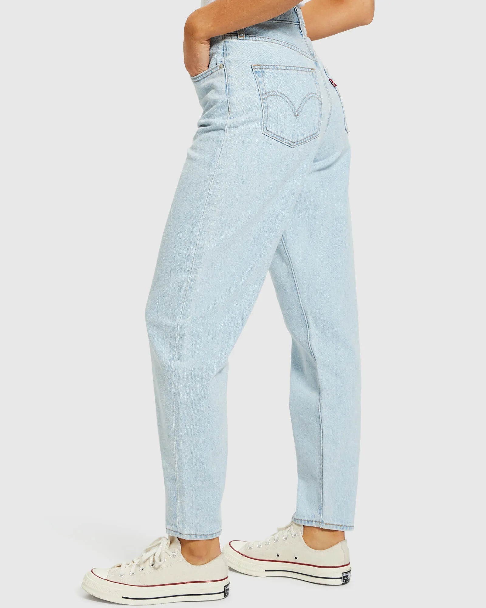 Levis High Loose Taper Jeans Love Is Love Blue