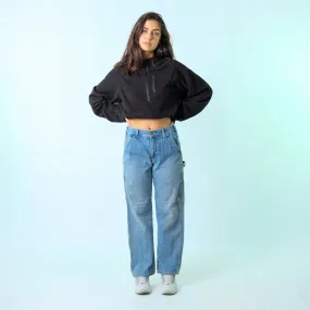 Light Blue 90s RK Brand Denim Carpenter Baggy Jeans Pants (30x32)