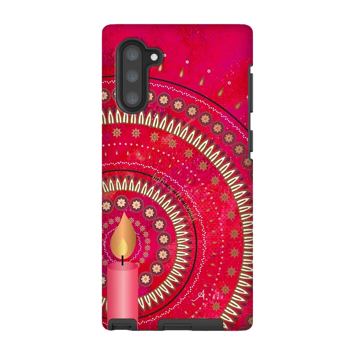 Light of the World Red Amanya Design Tough Phone Case