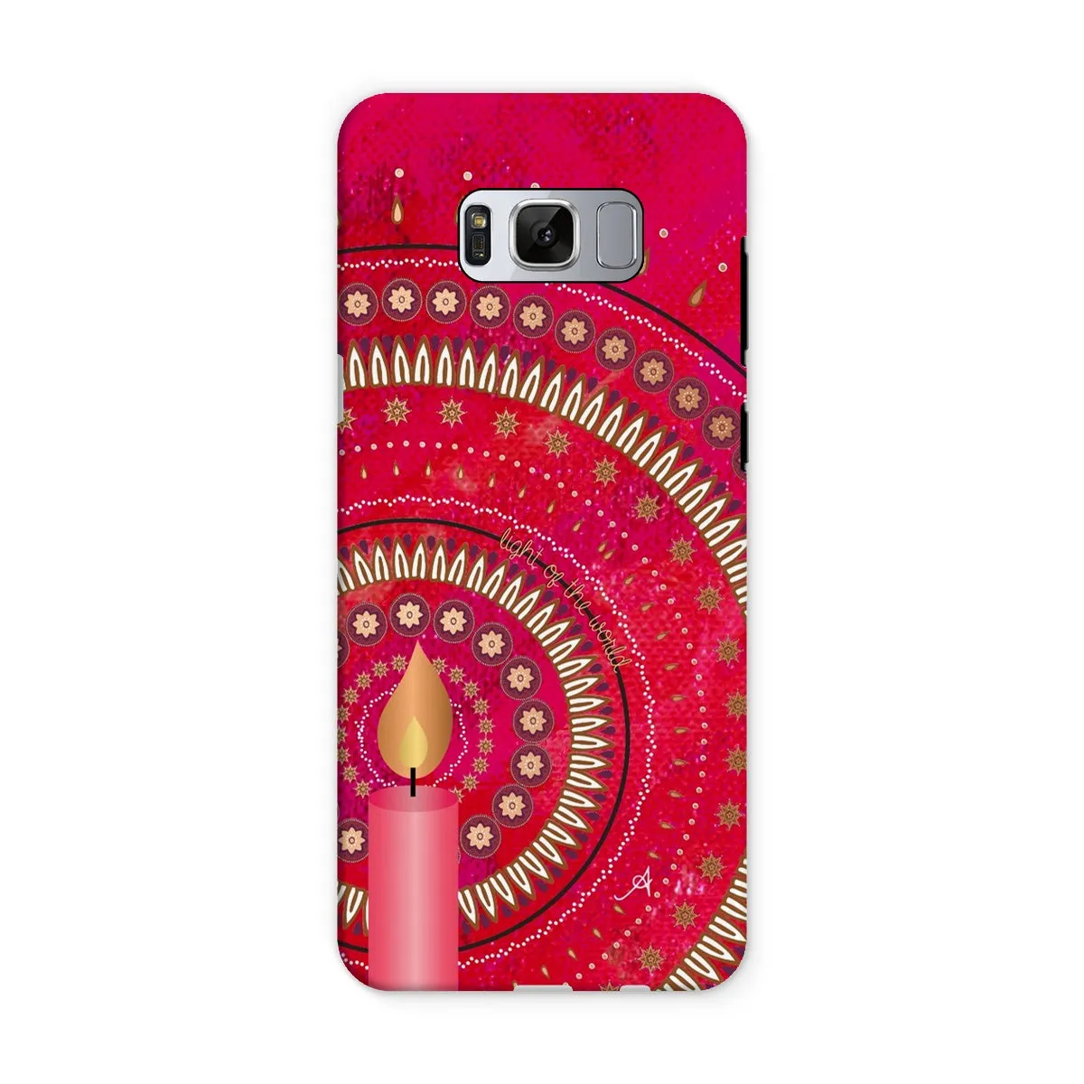 Light of the World Red Amanya Design Tough Phone Case