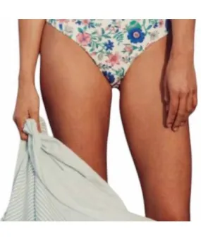 Louise Misha Creeky Bikini Bottom In Blue Summer Meadow