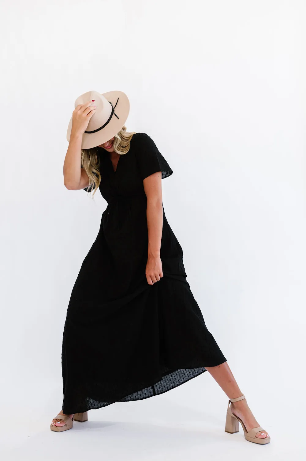 Lula Black Maxi Dress