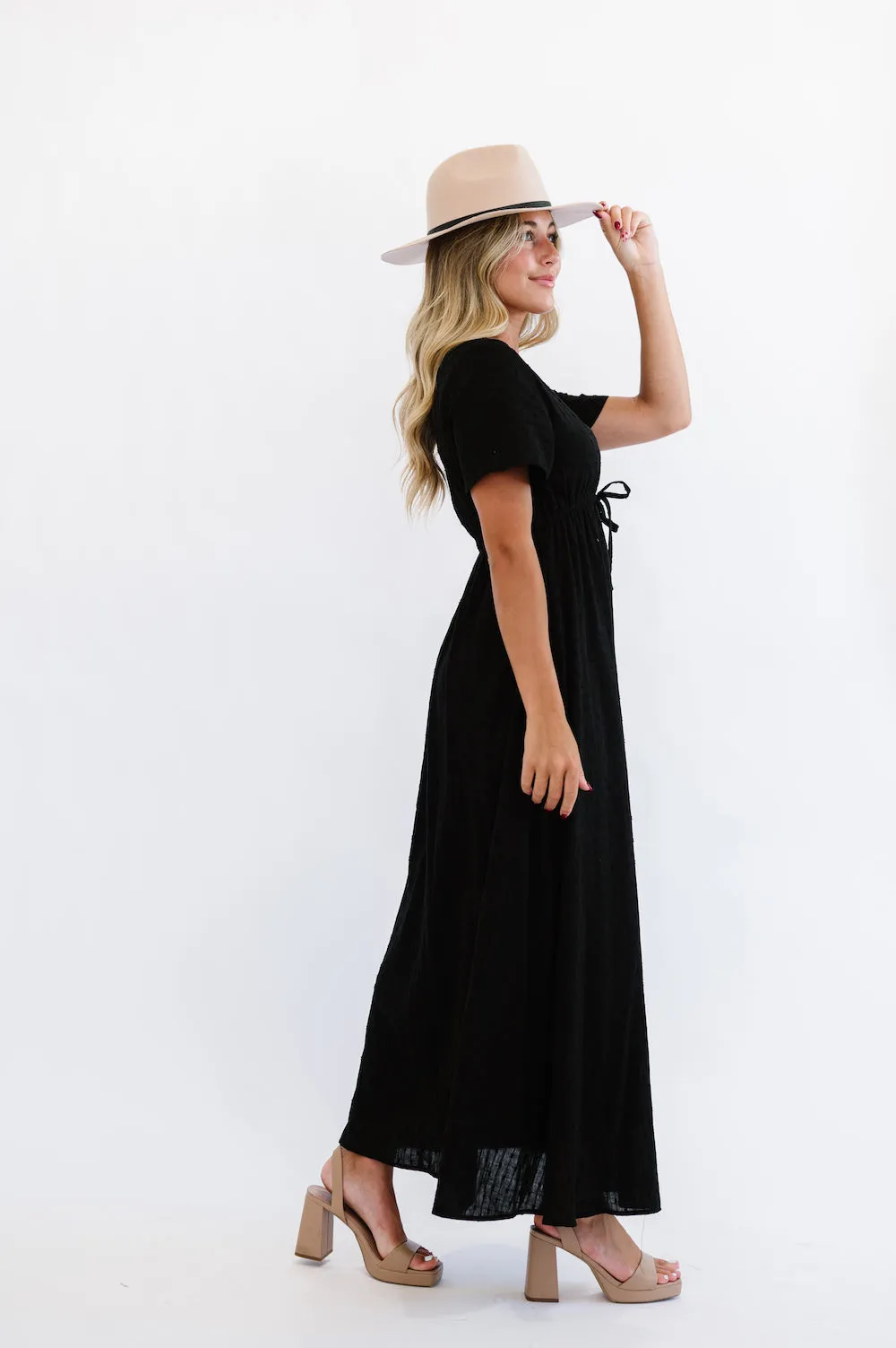 Lula Black Maxi Dress