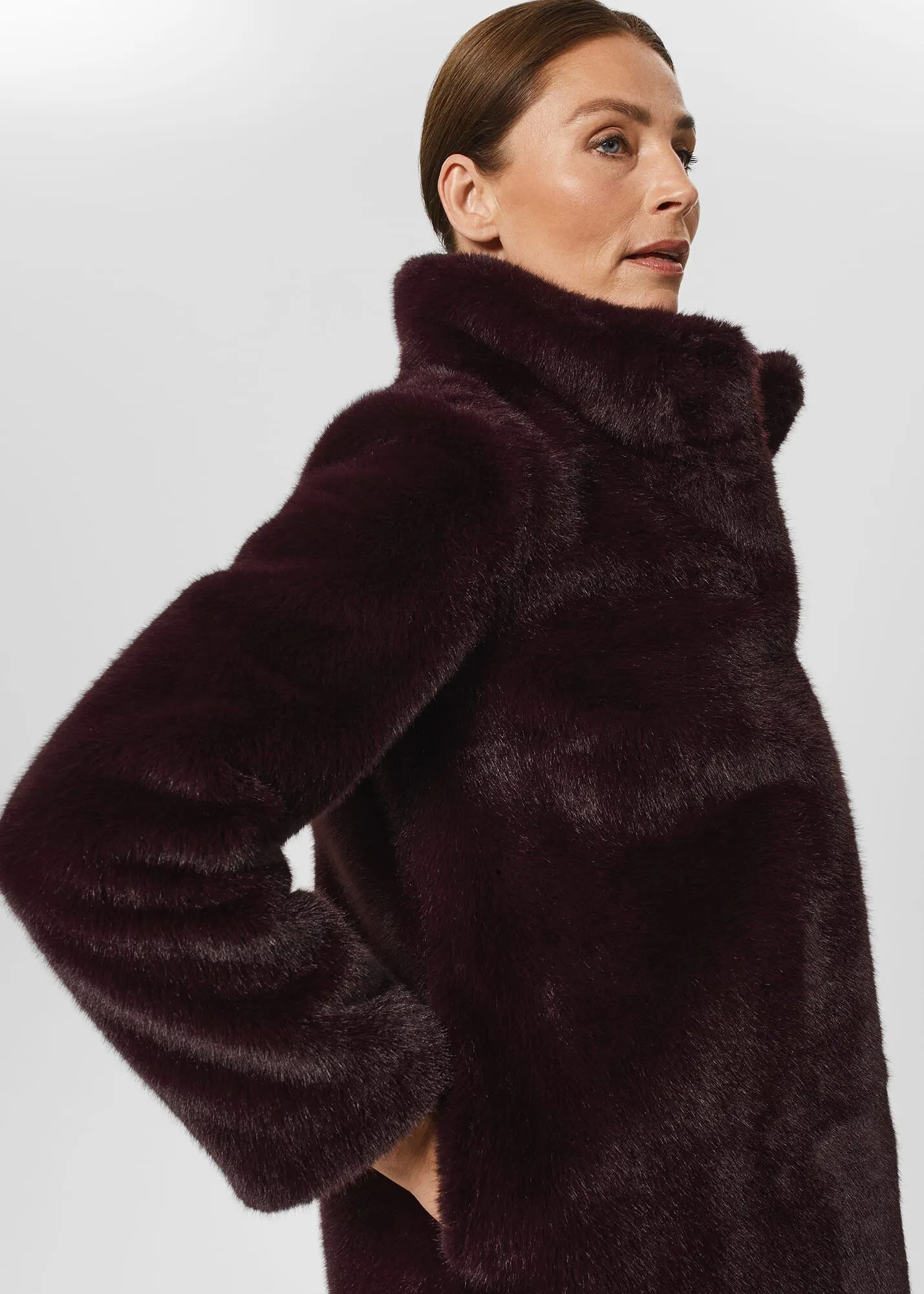 Maddox Faux Fur Coat 