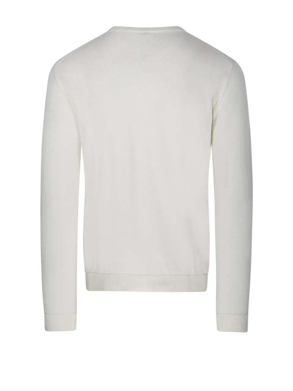 MEN ROBERTO COLLINA WHITE MERINOS WOOL SWEATER