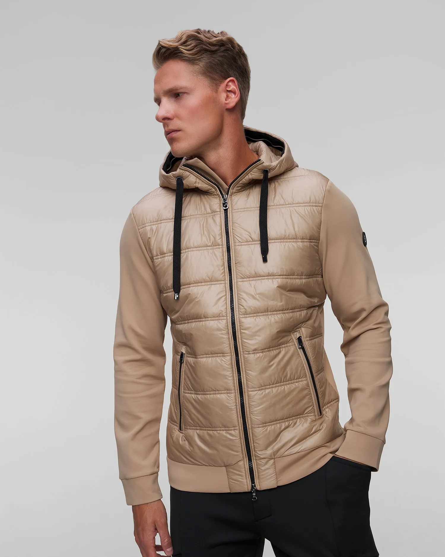 Men’s beige jacket BOGNER Jason 81239271-808