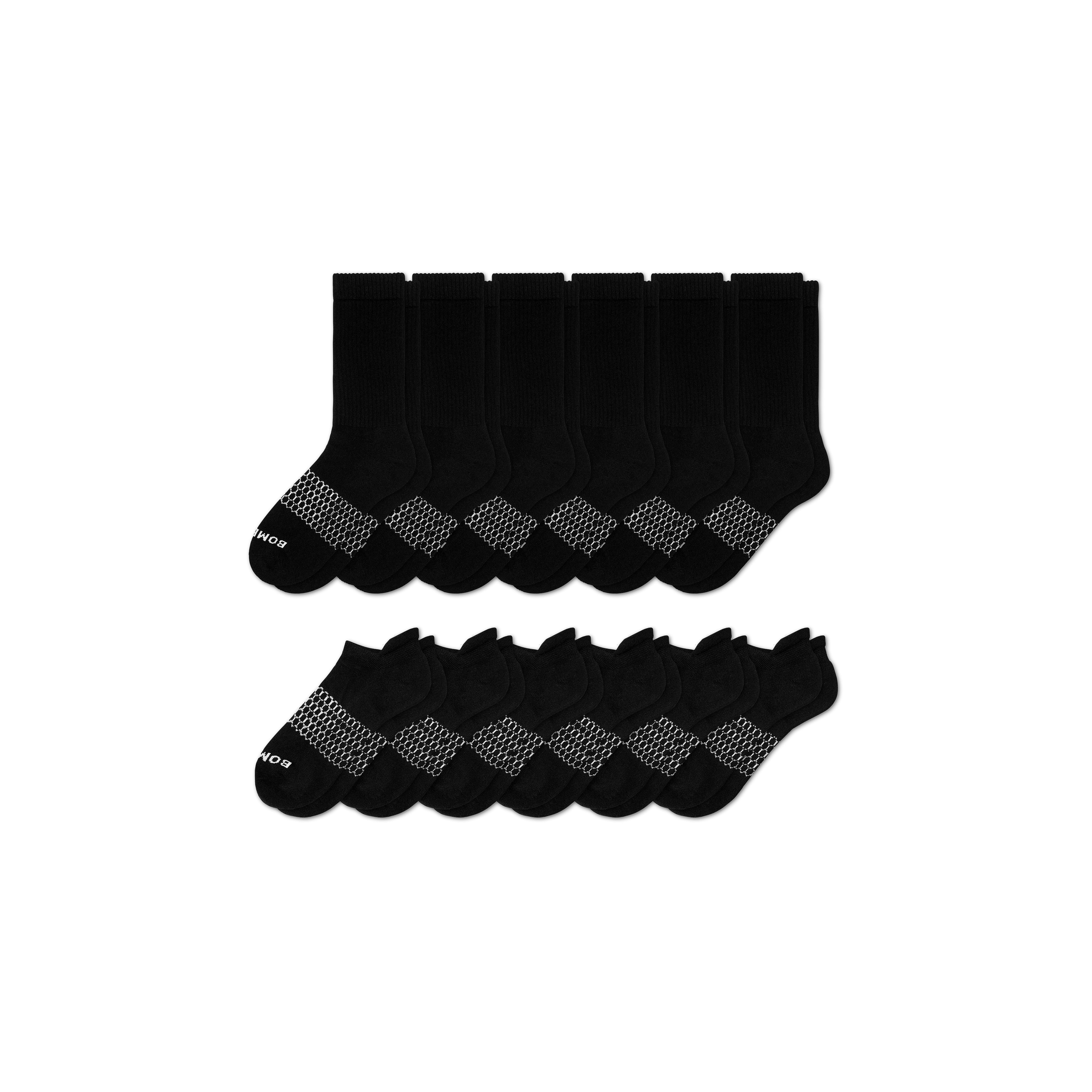 Men's Calf & Ankle Sock 12-Pack