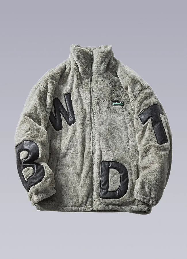 men's fleece jacket streetwear