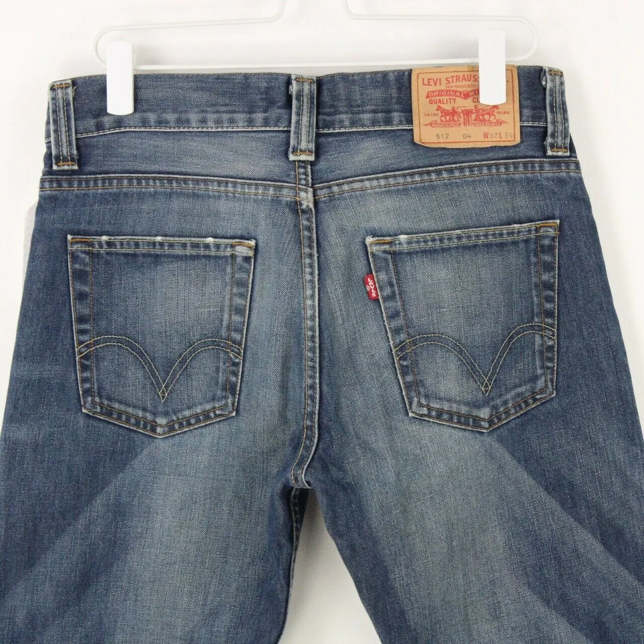 Mens LEVIS 512 Jeans Mid Blue | W32 L34