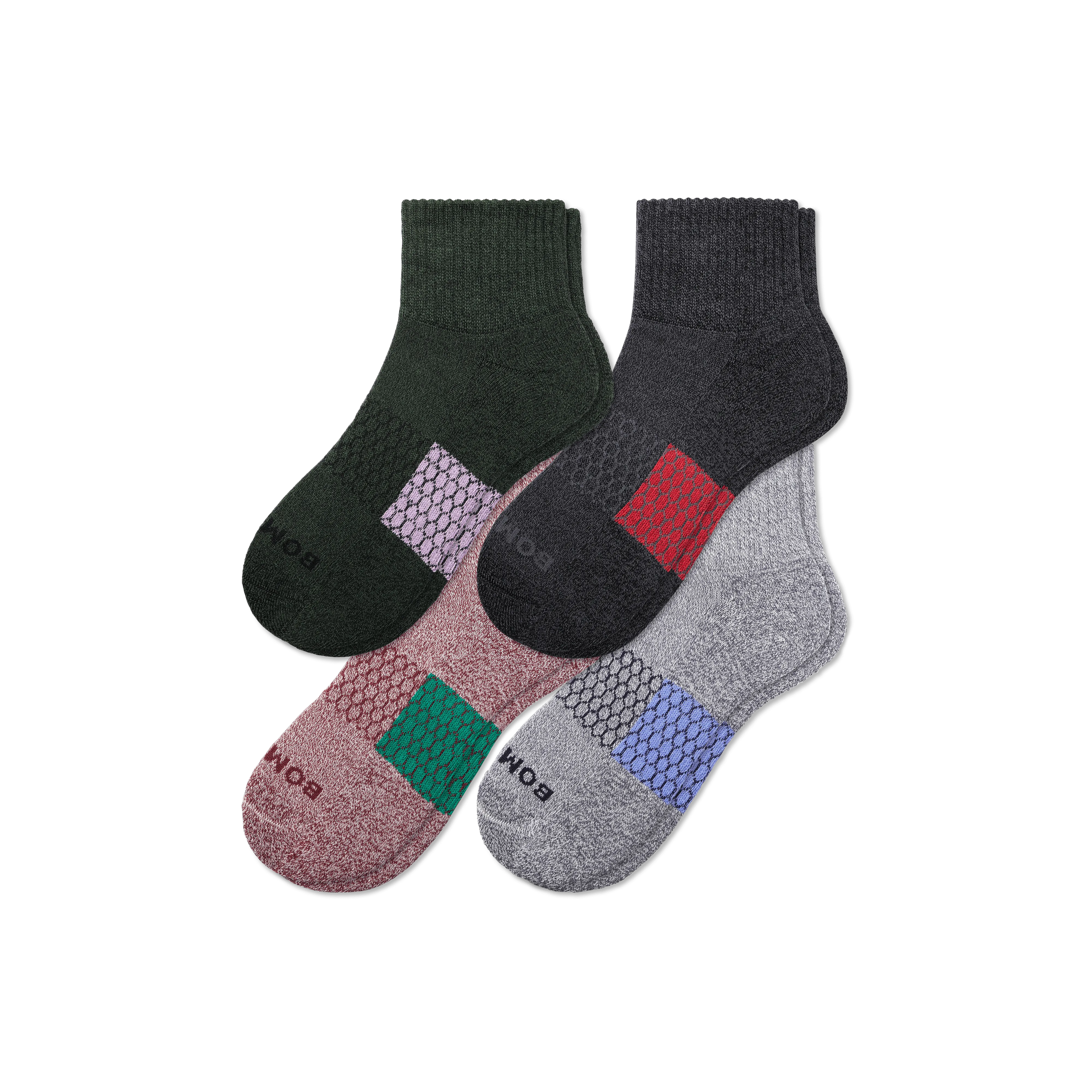 Men's Quarter Sock 4-Pack