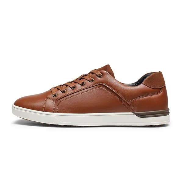 Men's Wide Classic Vegan Leather Sneakers