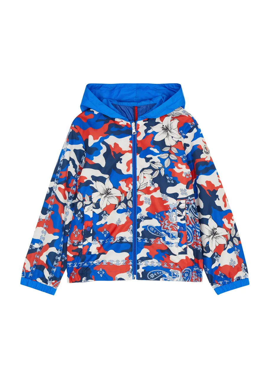 MONCLER KIDS Hotai printed shell jacket (8-10 years) -                         -                     -                